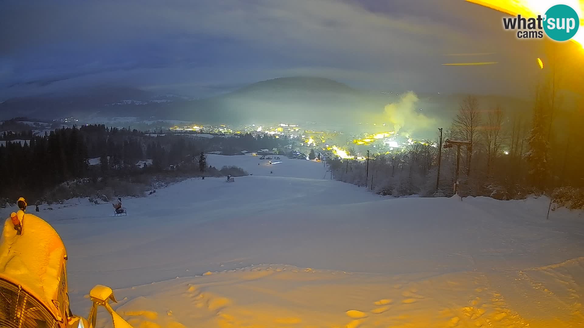 Livekamera Bohinjska Bistrica – Liveblick von der Skistation Kozji Hrbet