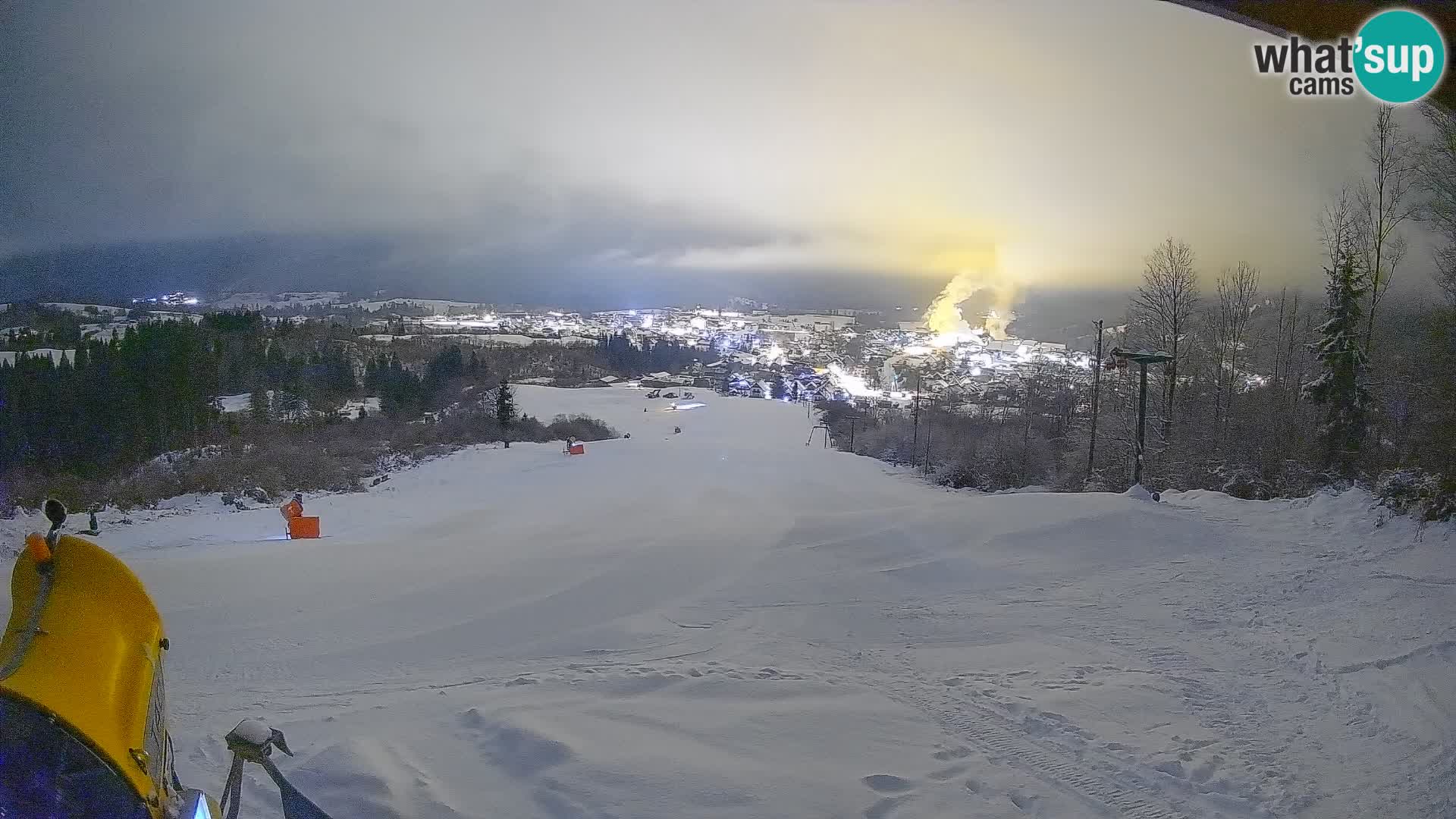 Webcam Bohinjska Bistrica – Live View from Kozji Hrbet Ski Station