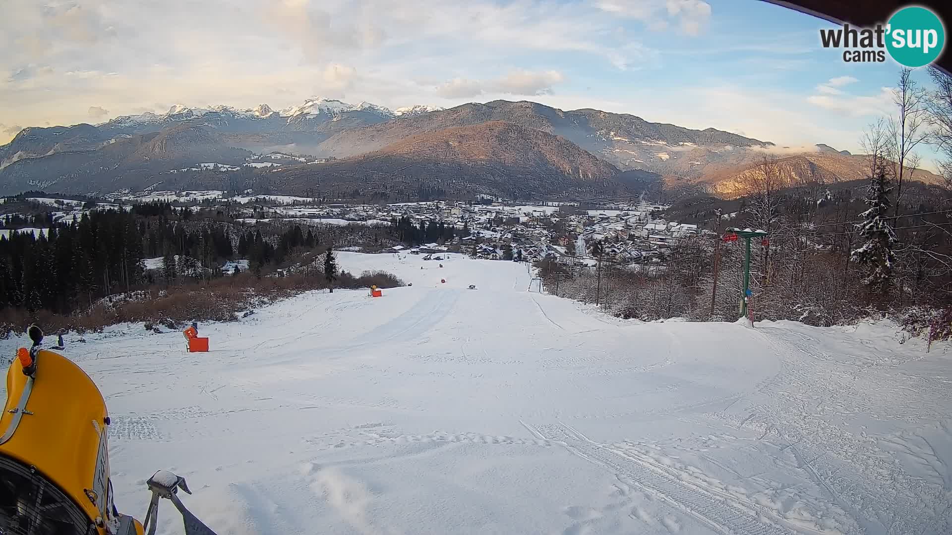 Webcam Bohinjska Bistrica – Live View from Kozji Hrbet Ski Station
