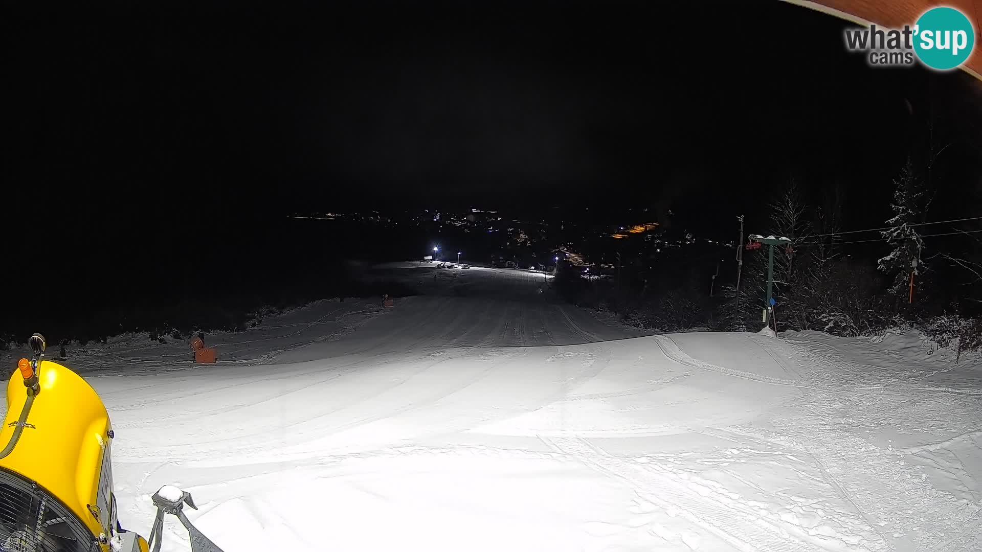 Kamera uživo Bohinjska Bistrica – Pogled u stvarnom vremenu sa skijališta Kozji Hrbet