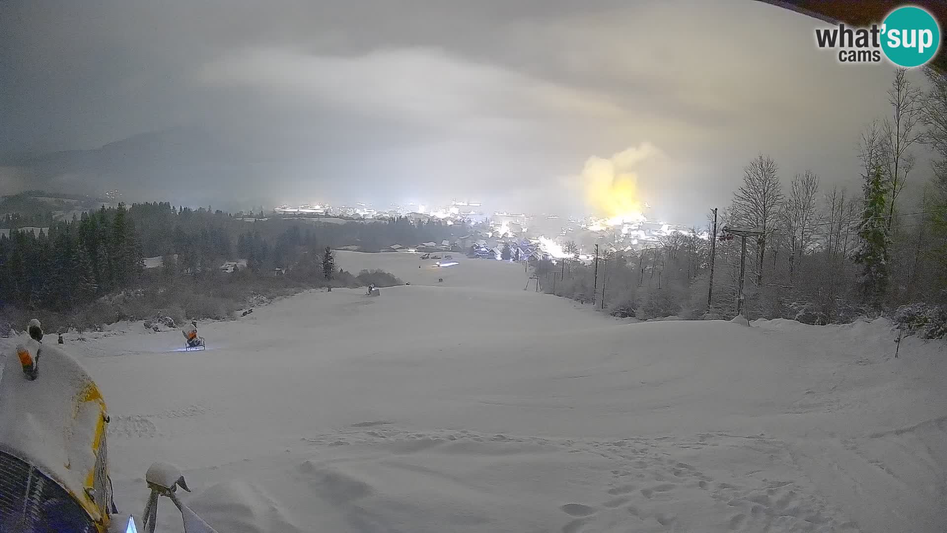 Webcam Bohinjska Bistrica – Vista live dalla stazione sciistica Kozji Hrbet