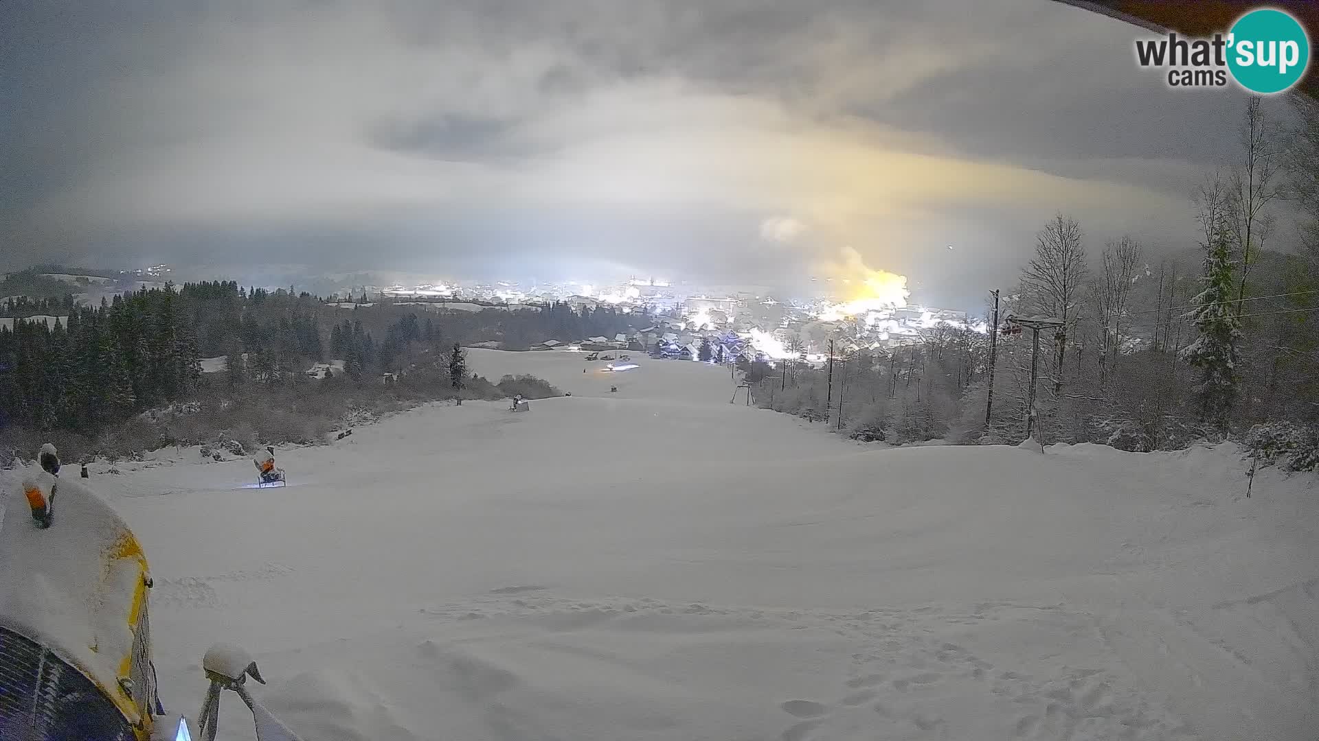 Livekamera Bohinjska Bistrica – Liveblick von der Skistation Kozji Hrbet