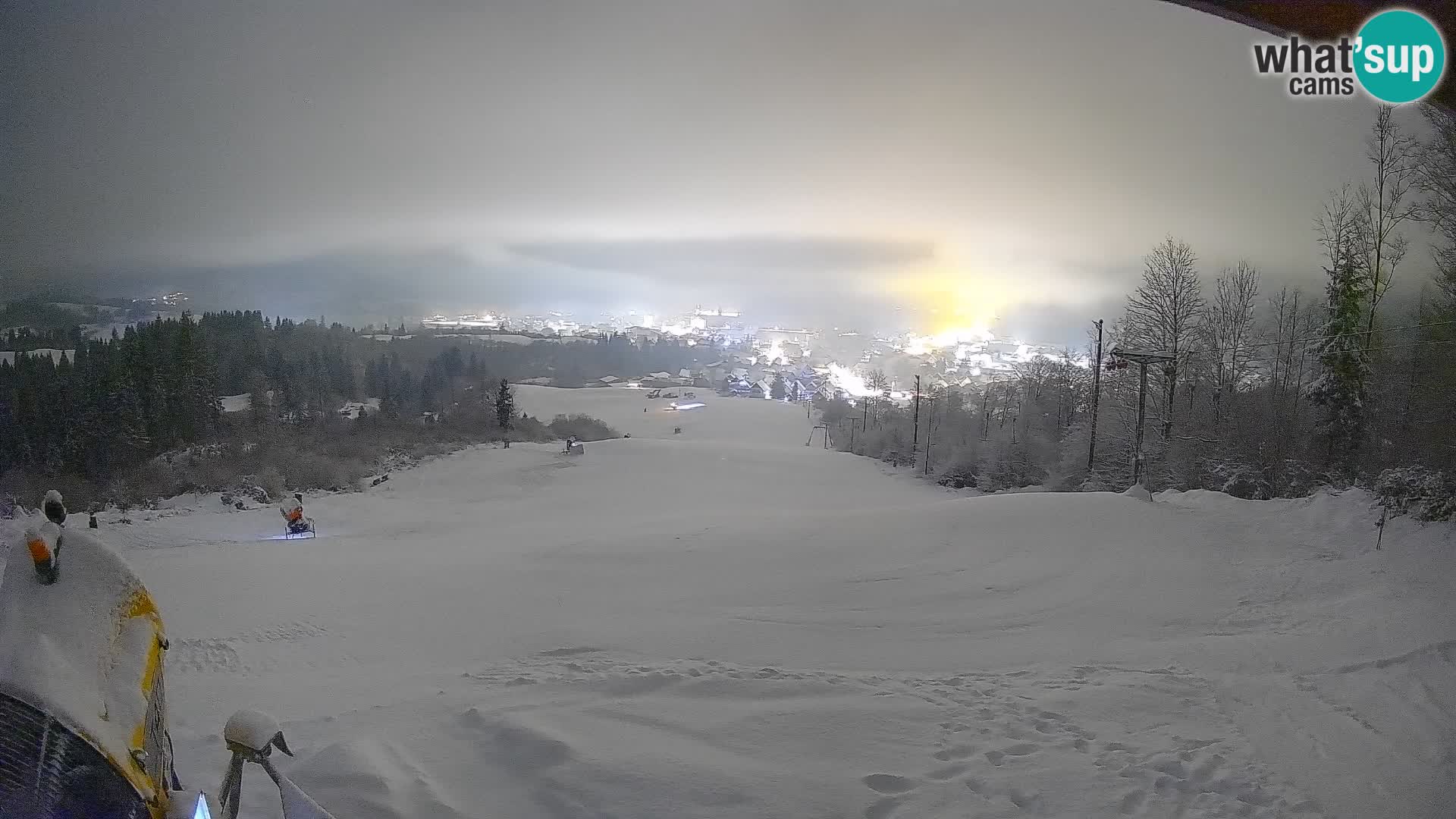 Webcam Bohinjska Bistrica – Vue en direct depuis la station de ski Kozji Hrbet