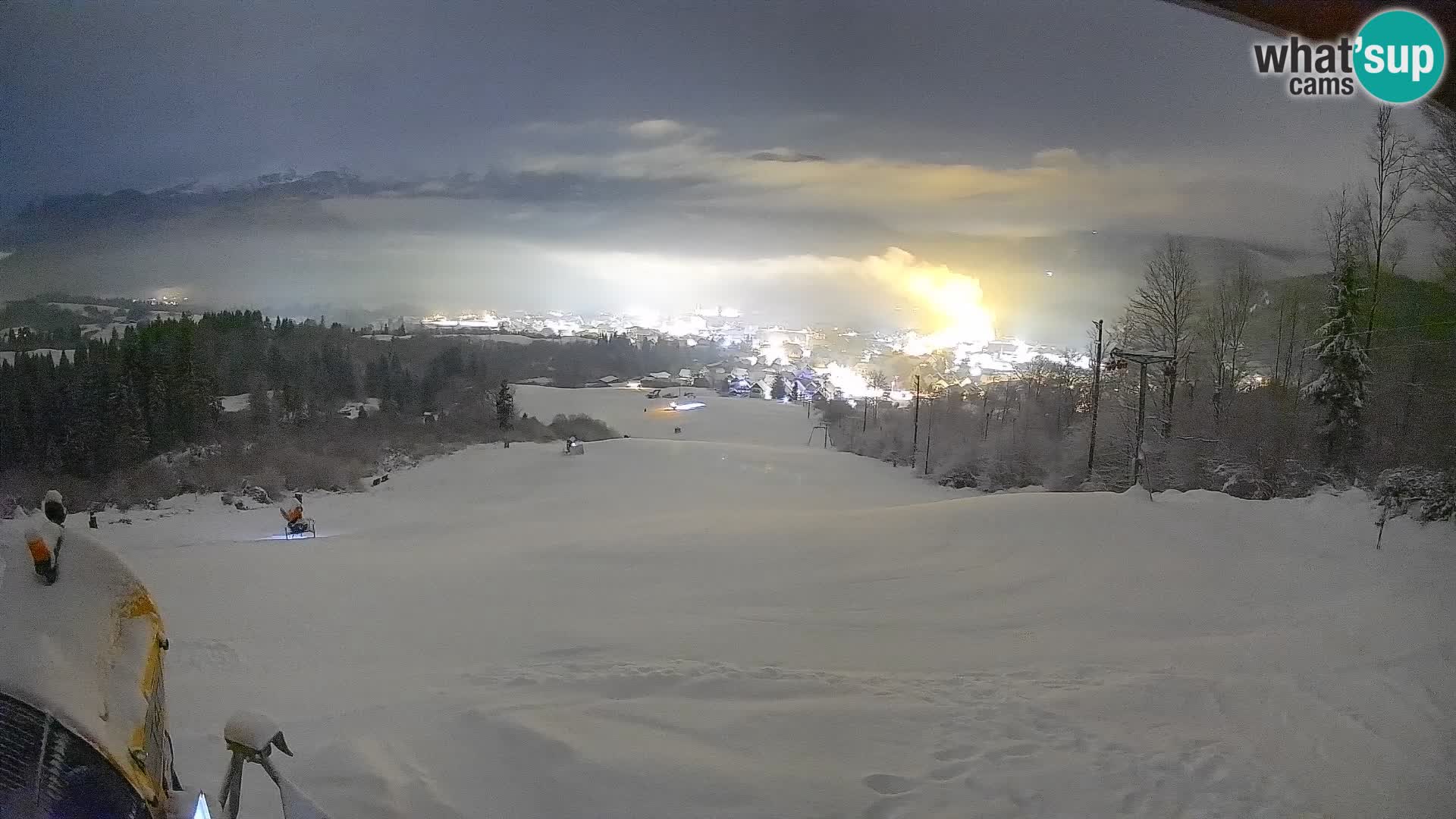 Webcam Bohinjska Bistrica – Vista live dalla stazione sciistica Kozji Hrbet