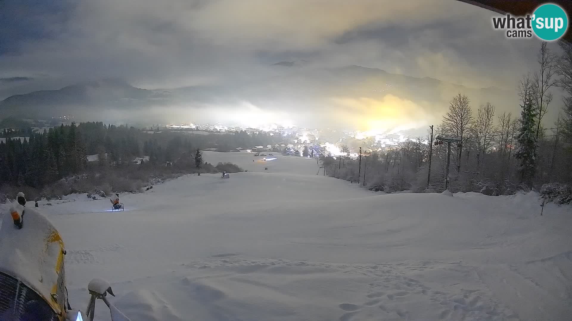 Webcam Bohinjska Bistrica – Vista live dalla stazione sciistica Kozji Hrbet