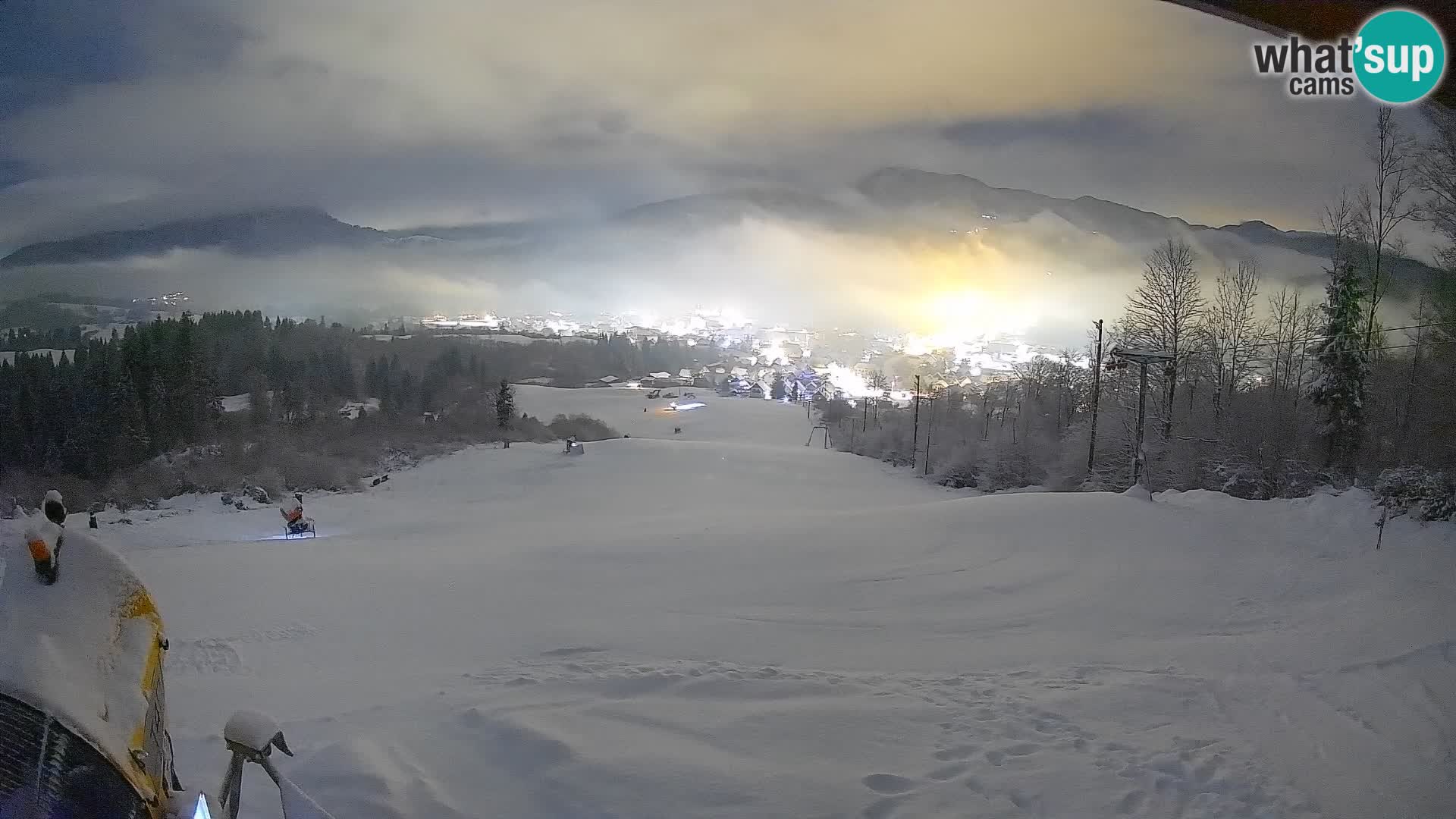 Cámara en vivo Bohinjska Bistrica – Vista en directo desde la estación de esquí Kozji Hrbet
