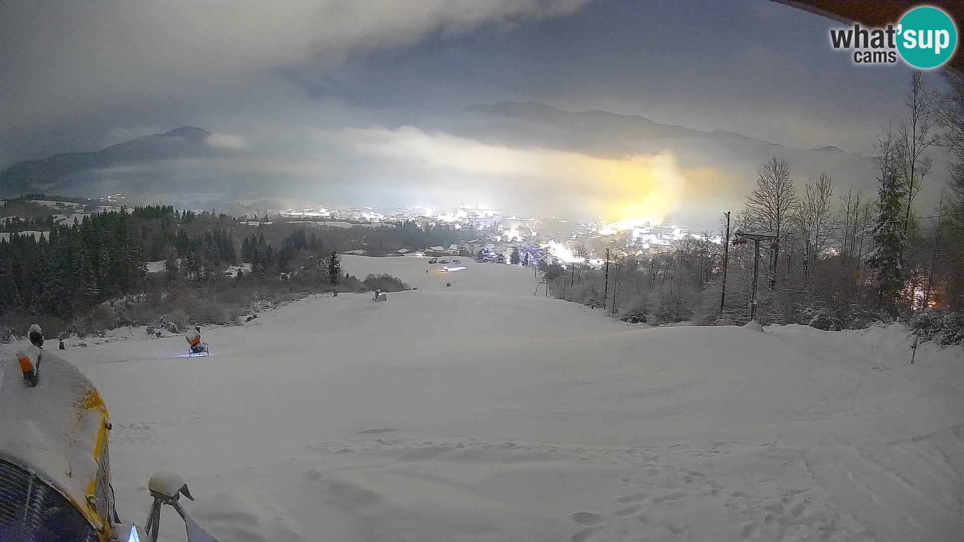 Webcam Bohinjska Bistrica – Live View from Kozji Hrbet Ski Station