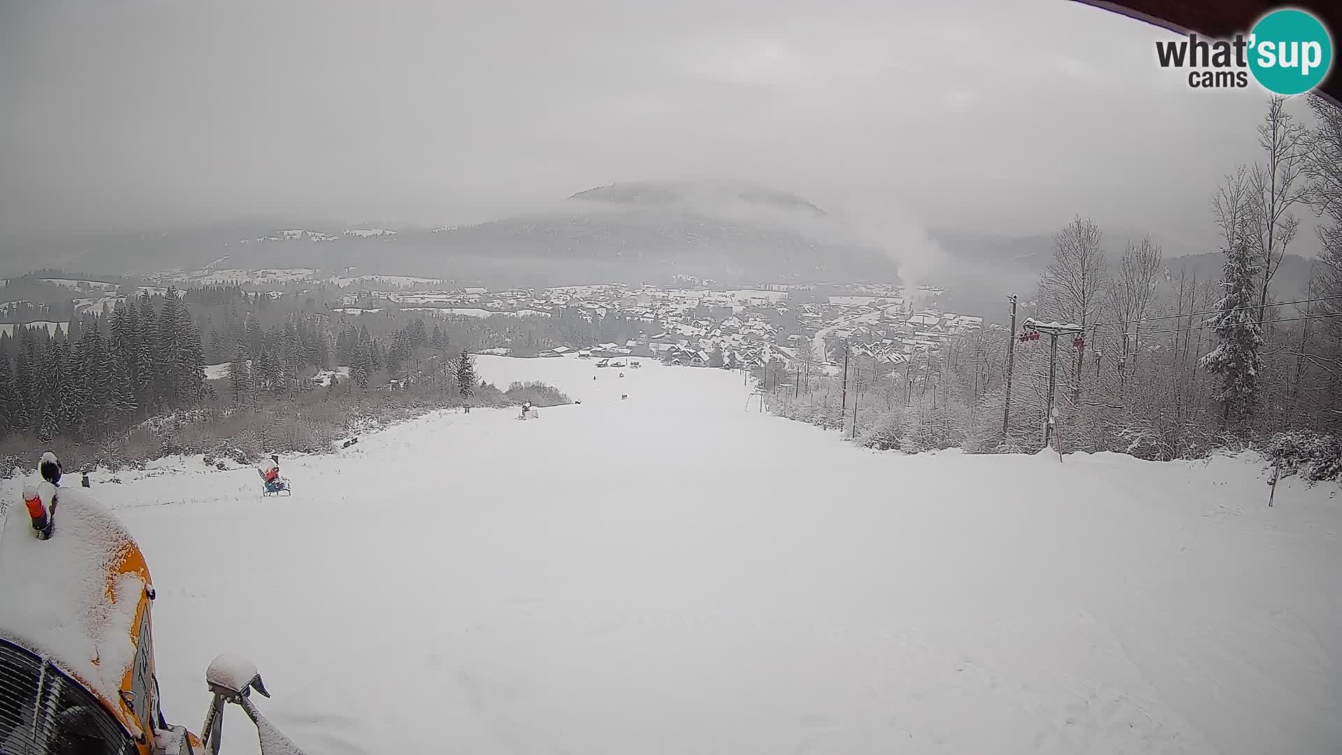 Livekamera Bohinjska Bistrica – Liveblick von der Skistation Kozji Hrbet