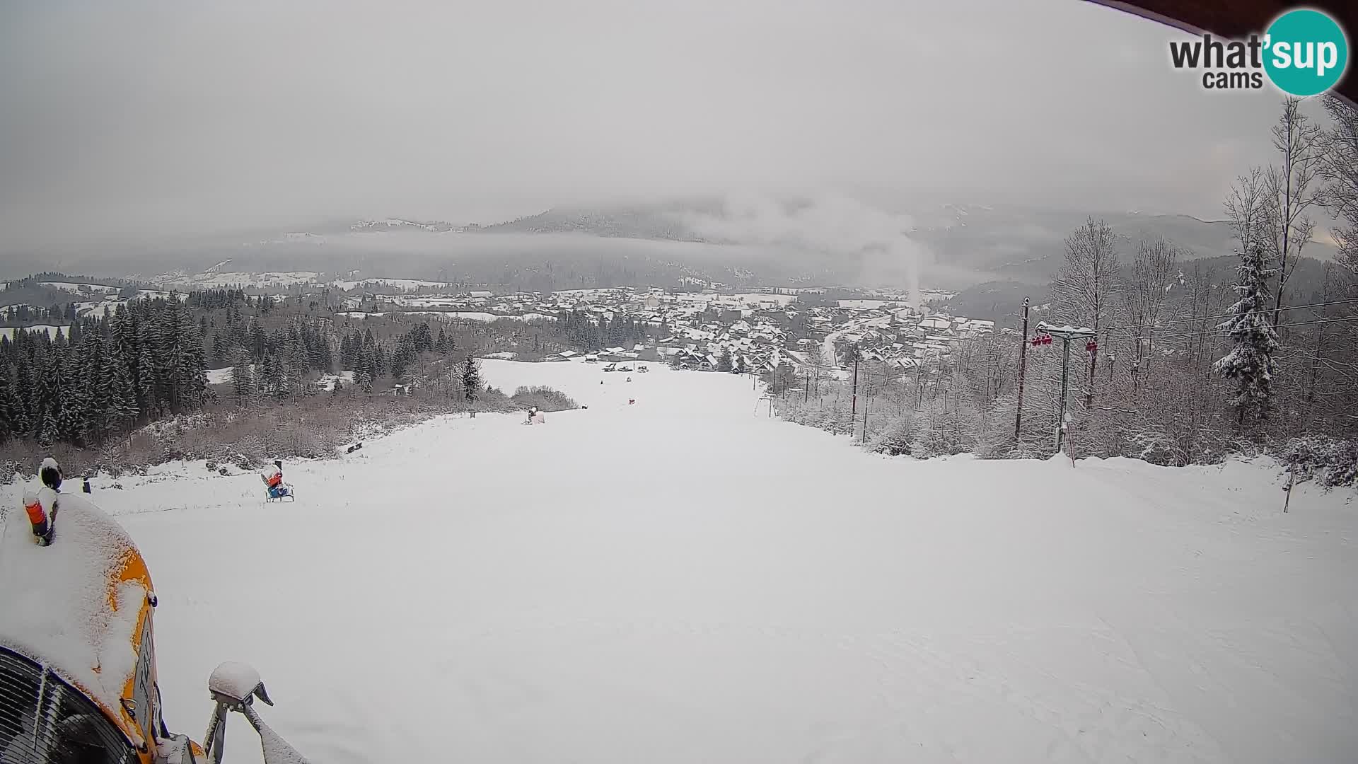 Webcam Bohinjska Bistrica – Vista live dalla stazione sciistica Kozji Hrbet