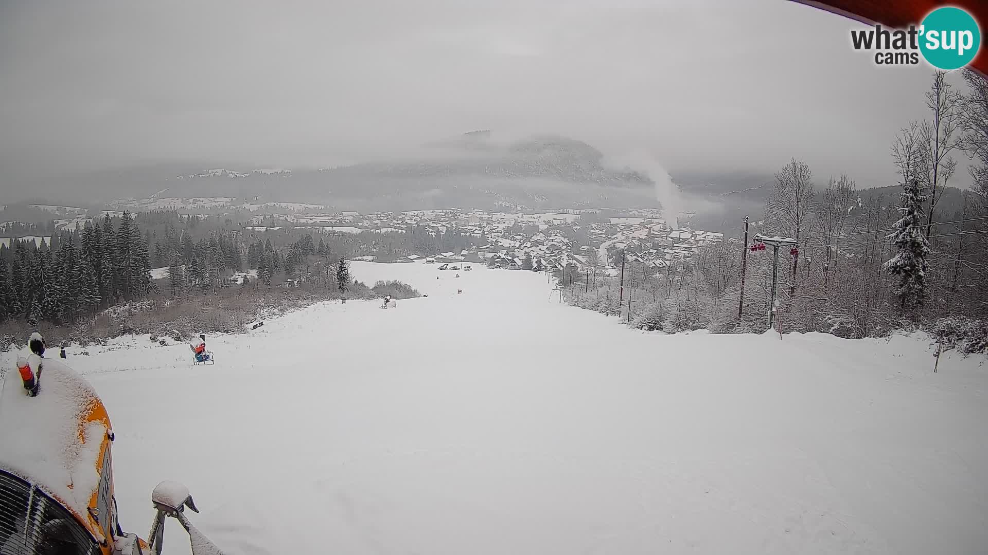 Cámara en vivo Bohinjska Bistrica – Vista en directo desde la estación de esquí Kozji Hrbet
