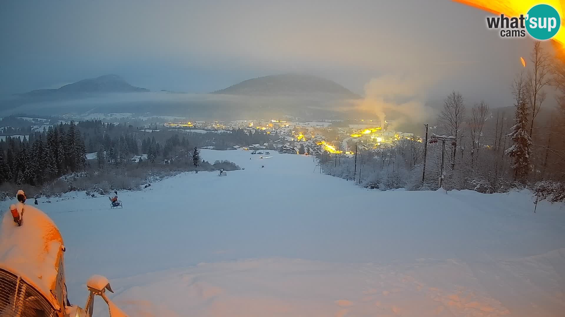 Cámara en vivo Bohinjska Bistrica – Vista en directo desde la estación de esquí Kozji Hrbet