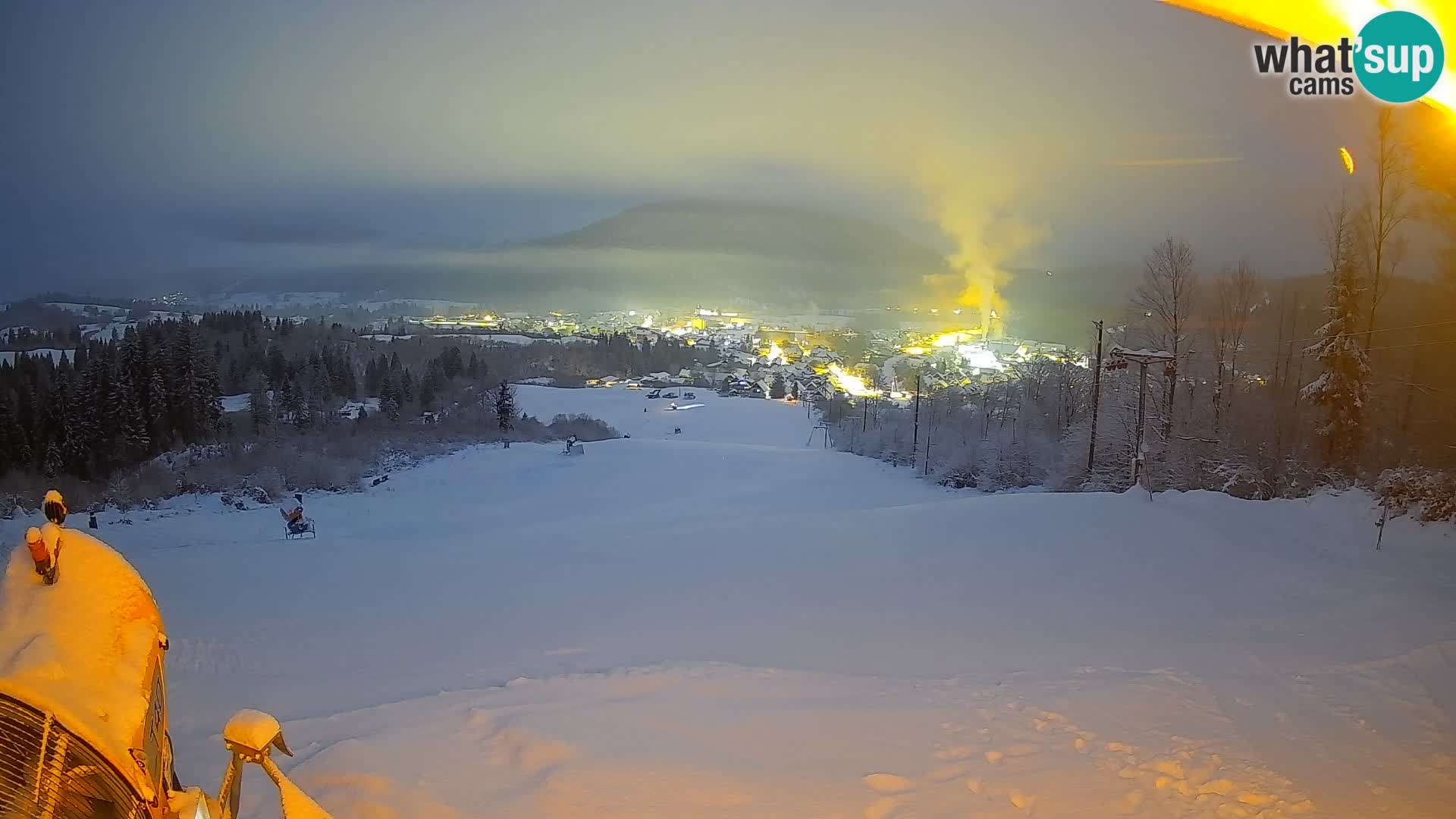 Webcam Bohinjska Bistrica – Live View from Kozji Hrbet Ski Station