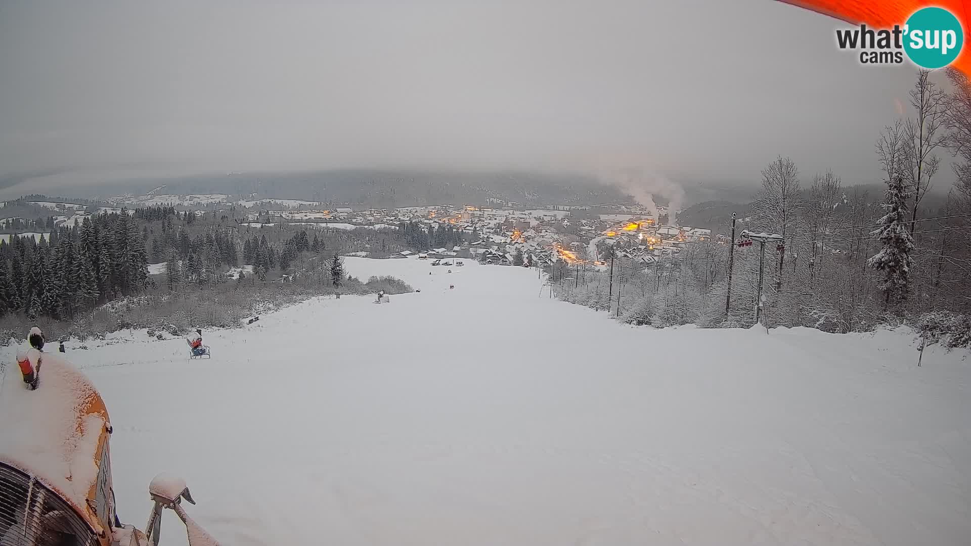 Livekamera Bohinjska Bistrica – Liveblick von der Skistation Kozji Hrbet