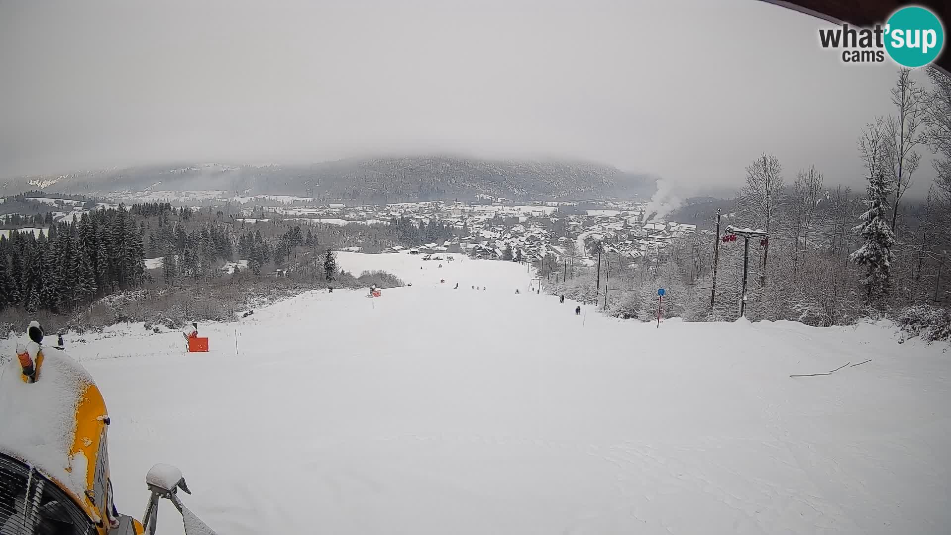 Webcam Bohinjska Bistrica – Vue en direct depuis la station de ski Kozji Hrbet