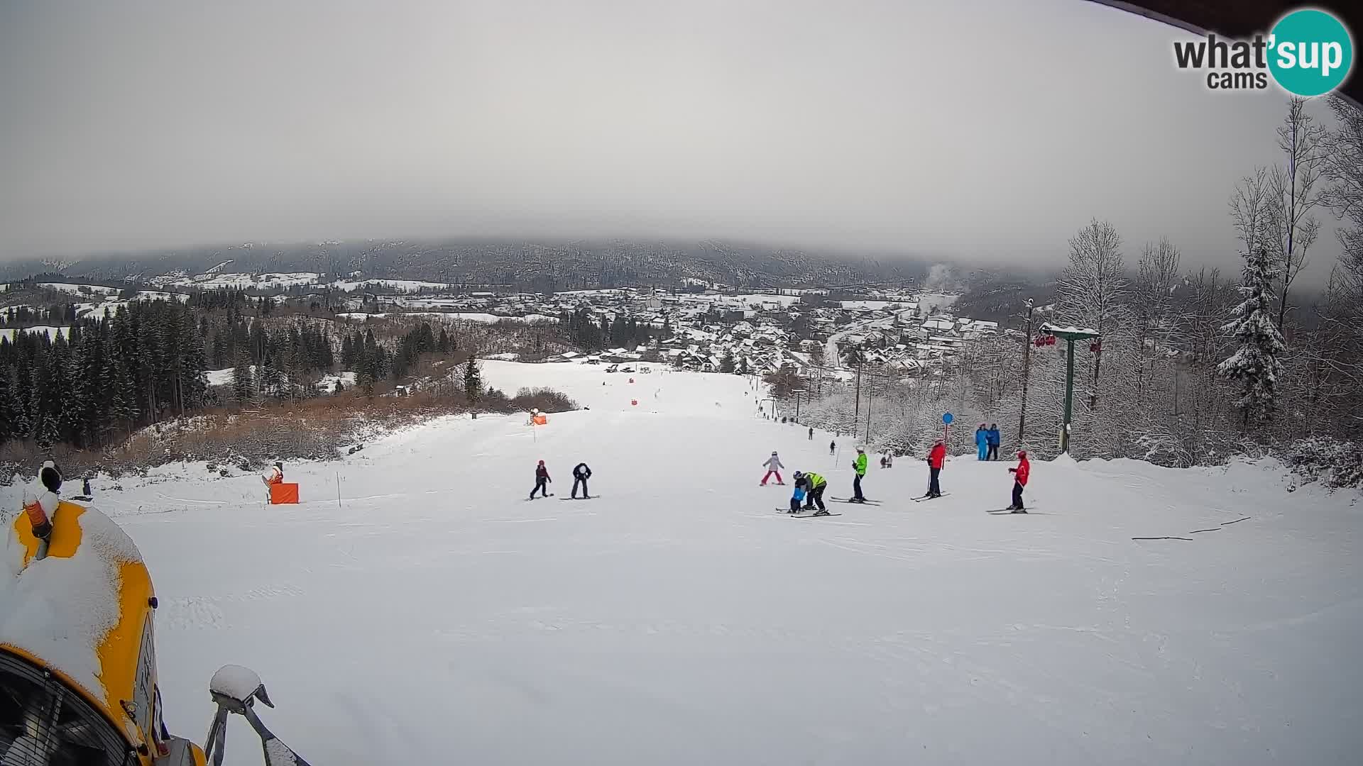 Webcam Bohinjska Bistrica – Vista live dalla stazione sciistica Kozji Hrbet