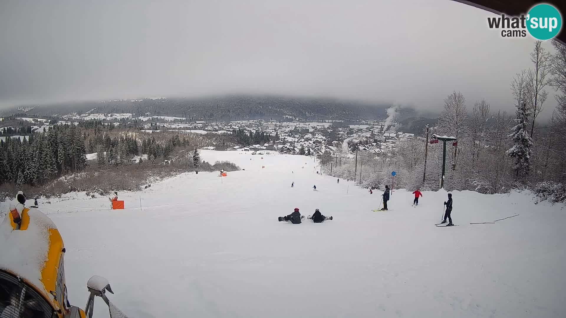 Webcam Bohinjska Bistrica – Vue en direct depuis la station de ski Kozji Hrbet