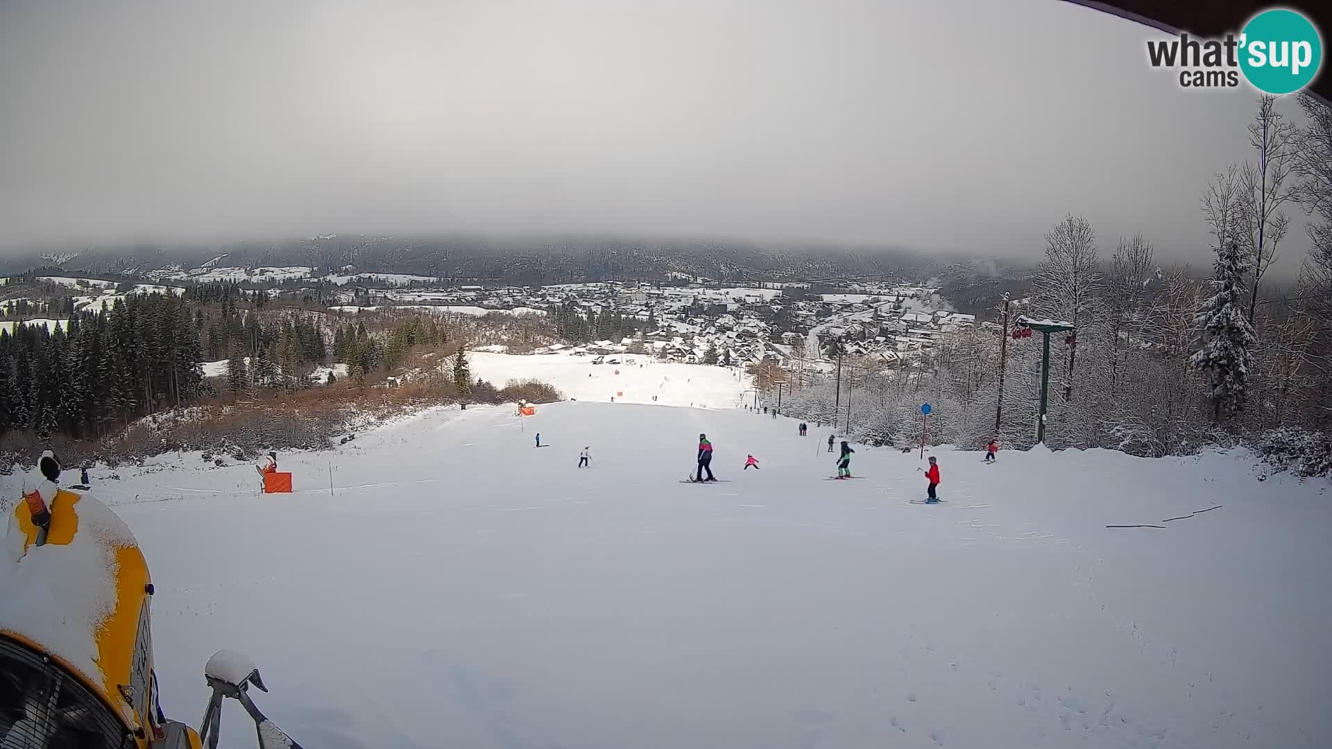 Webcam Bohinjska Bistrica – Vista live dalla stazione sciistica Kozji Hrbet