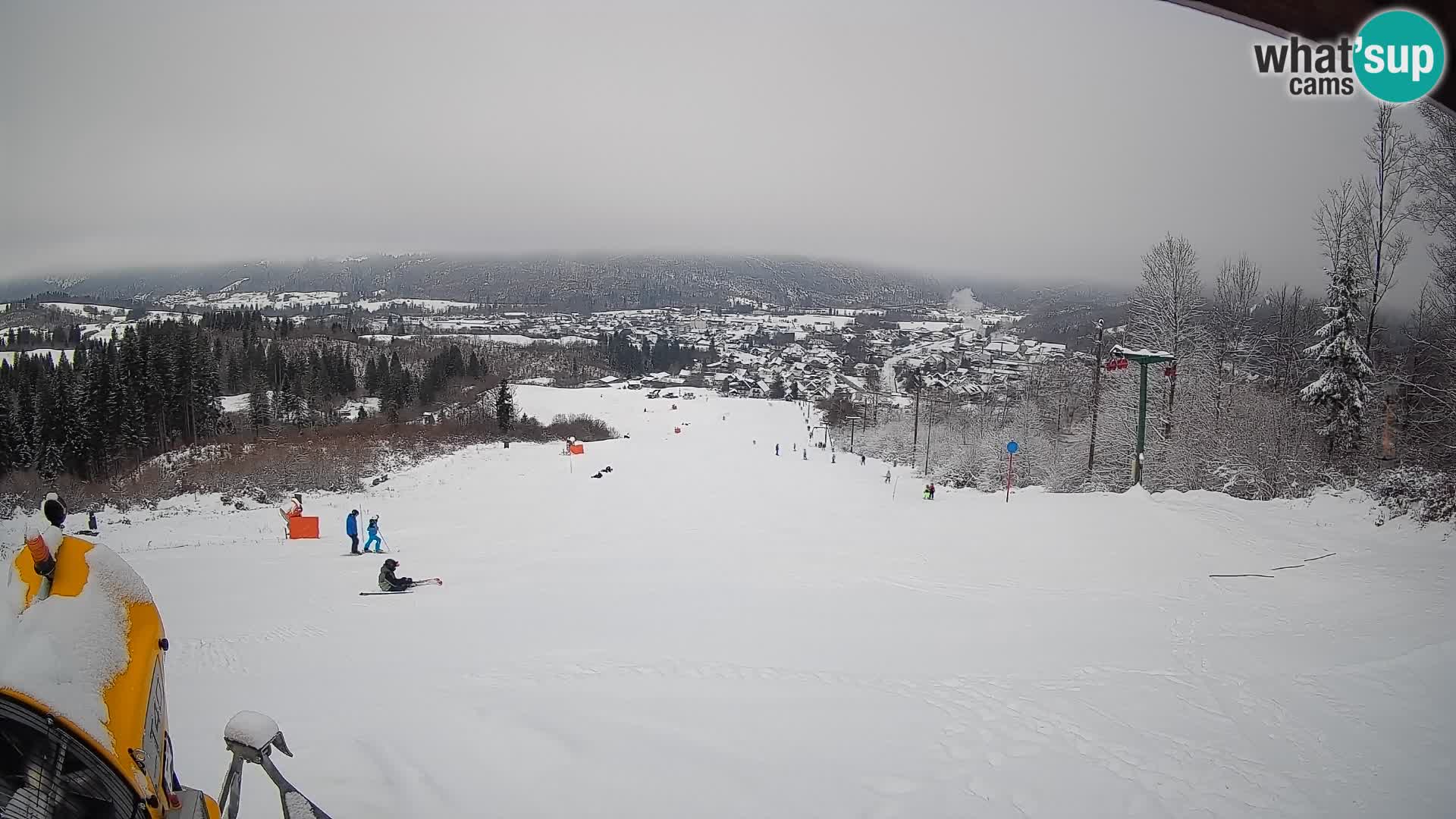 Livekamera Bohinjska Bistrica – Liveblick von der Skistation Kozji Hrbet