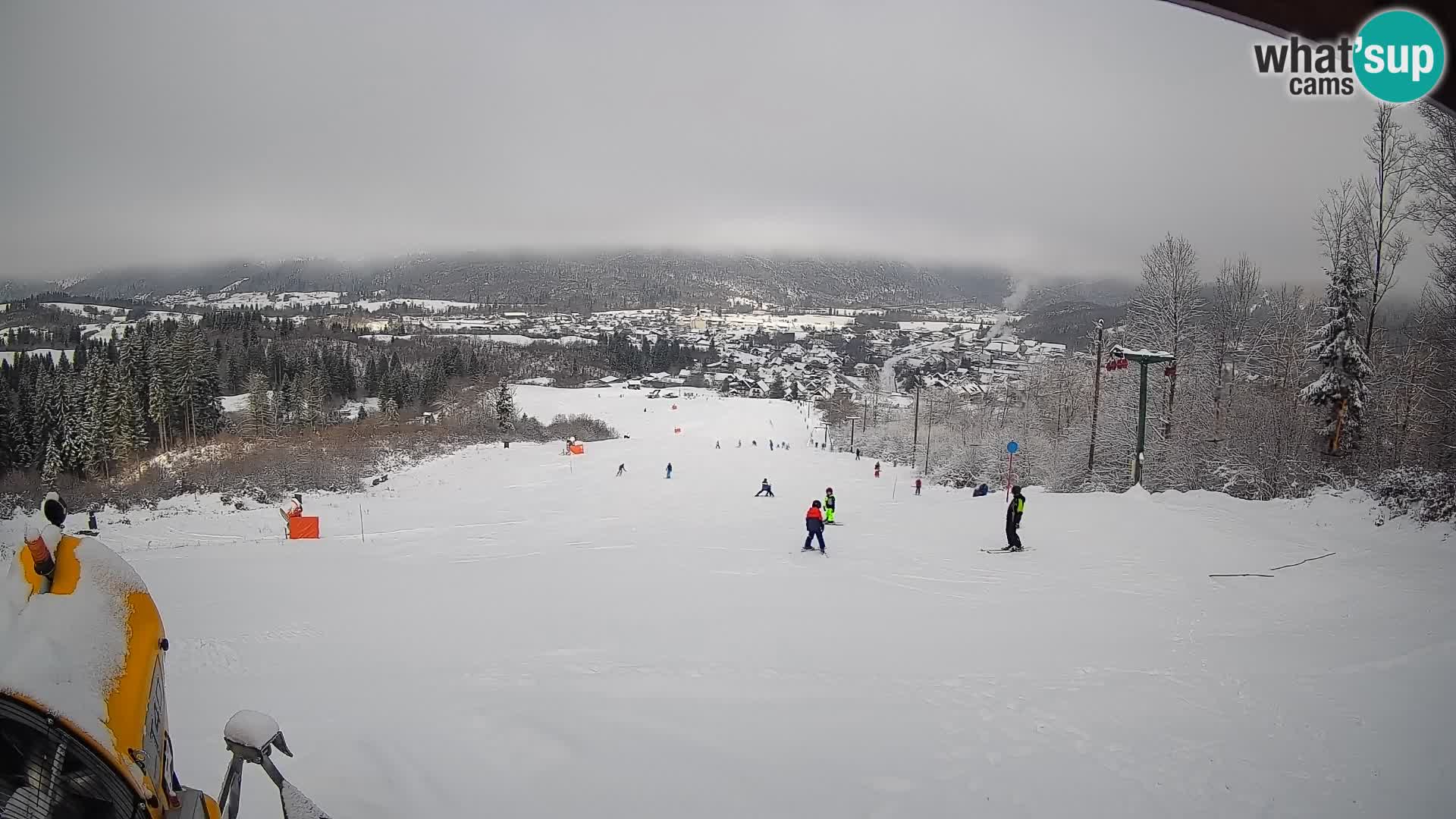 Livekamera Bohinjska Bistrica – Liveblick von der Skistation Kozji Hrbet