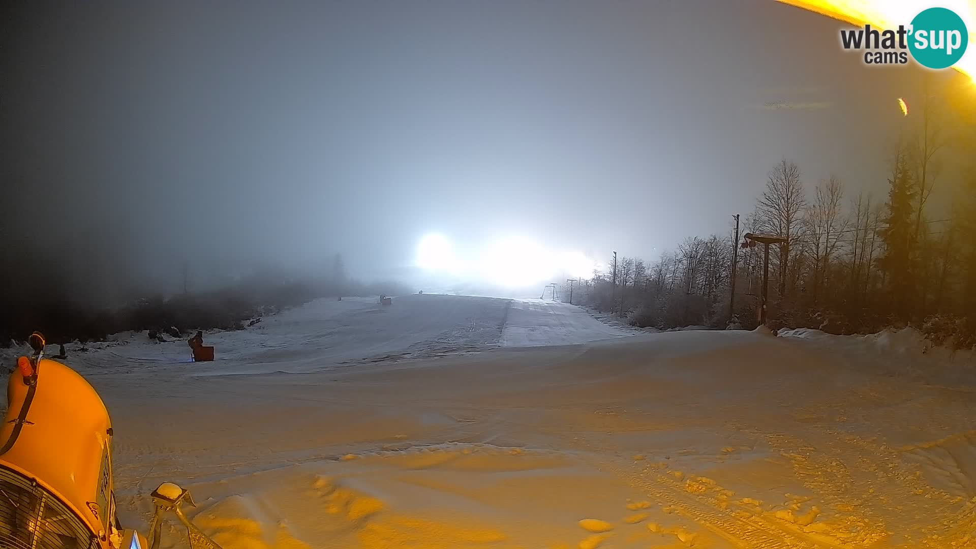 Spletna kamera Bohinjska Bistrica – Pogled v živo s smučišča Kozji Hrbet