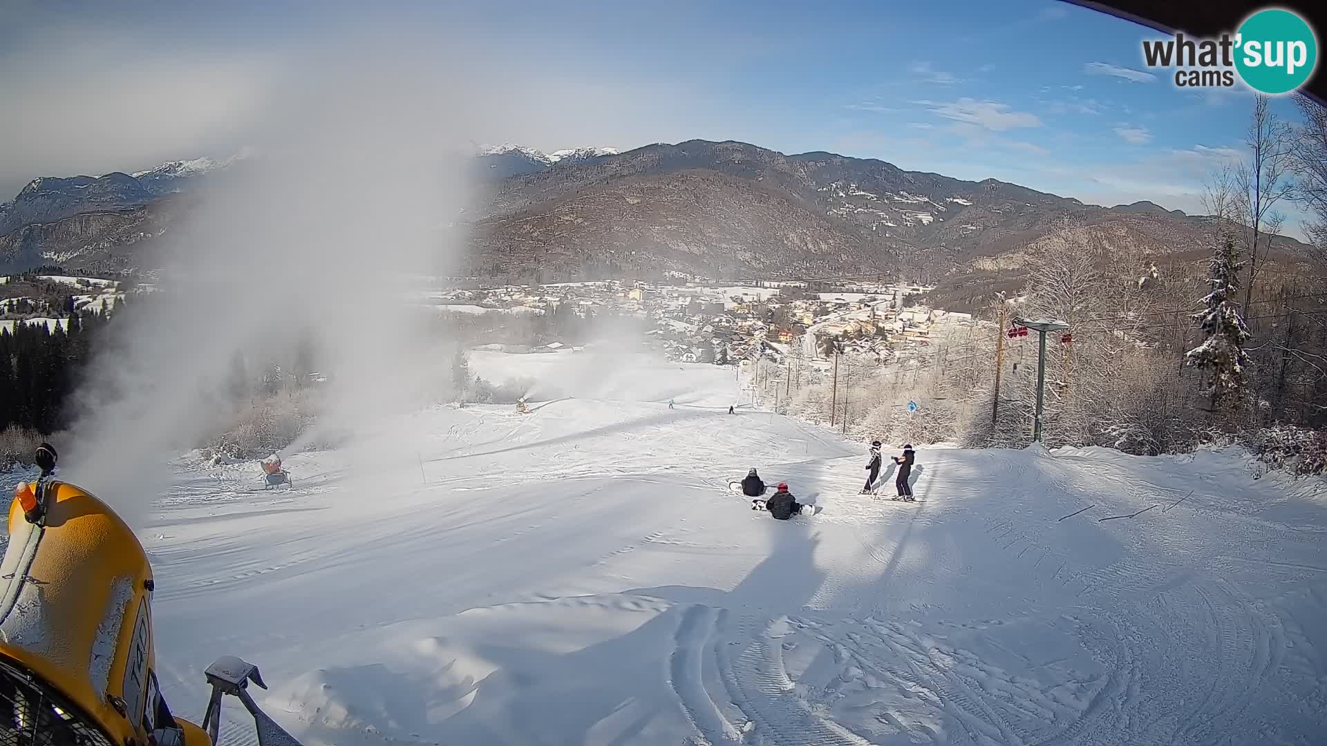 Webcam Bohinjska Bistrica – Live View from Kozji Hrbet Ski Station