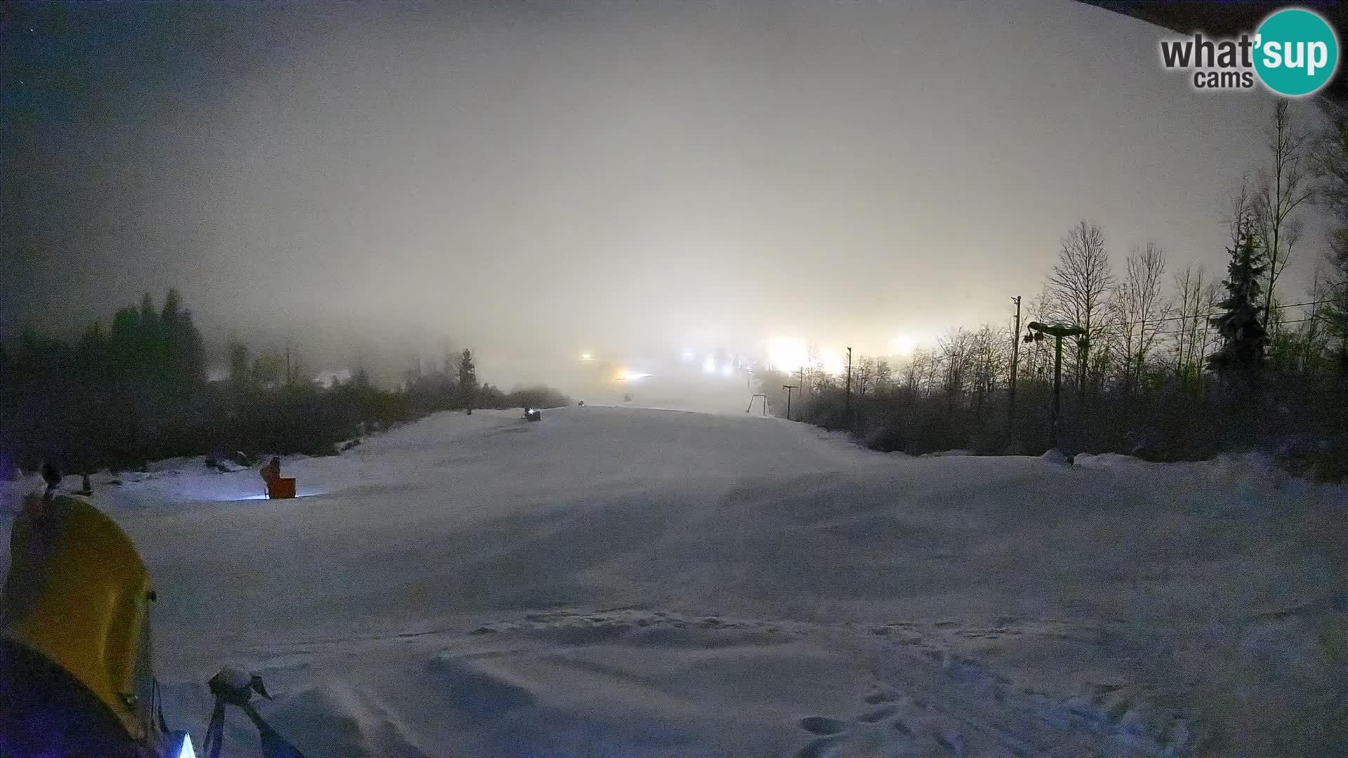 Spletna kamera Bohinjska Bistrica – Pogled v živo s smučišča Kozji Hrbet