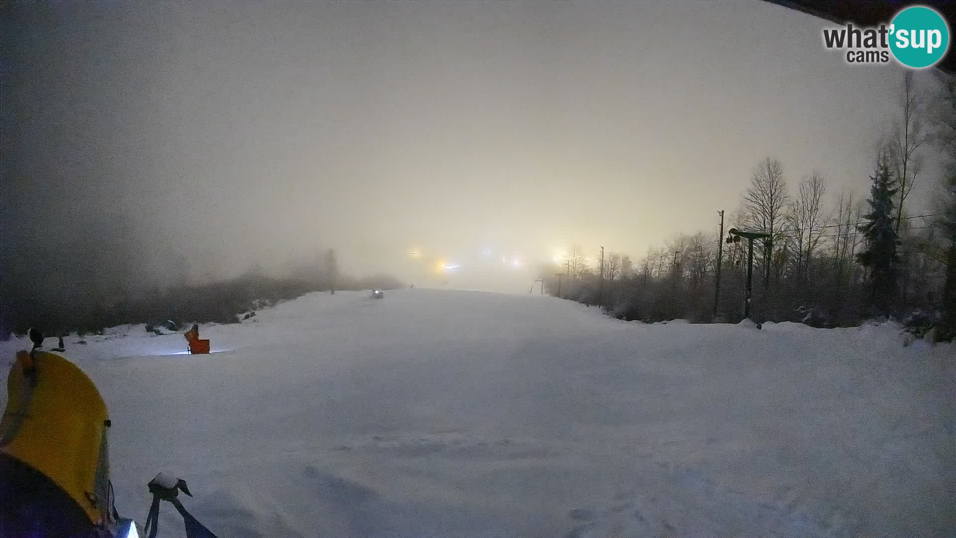 Kamera uživo Bohinjska Bistrica – Pogled u stvarnom vremenu sa skijališta Kozji Hrbet