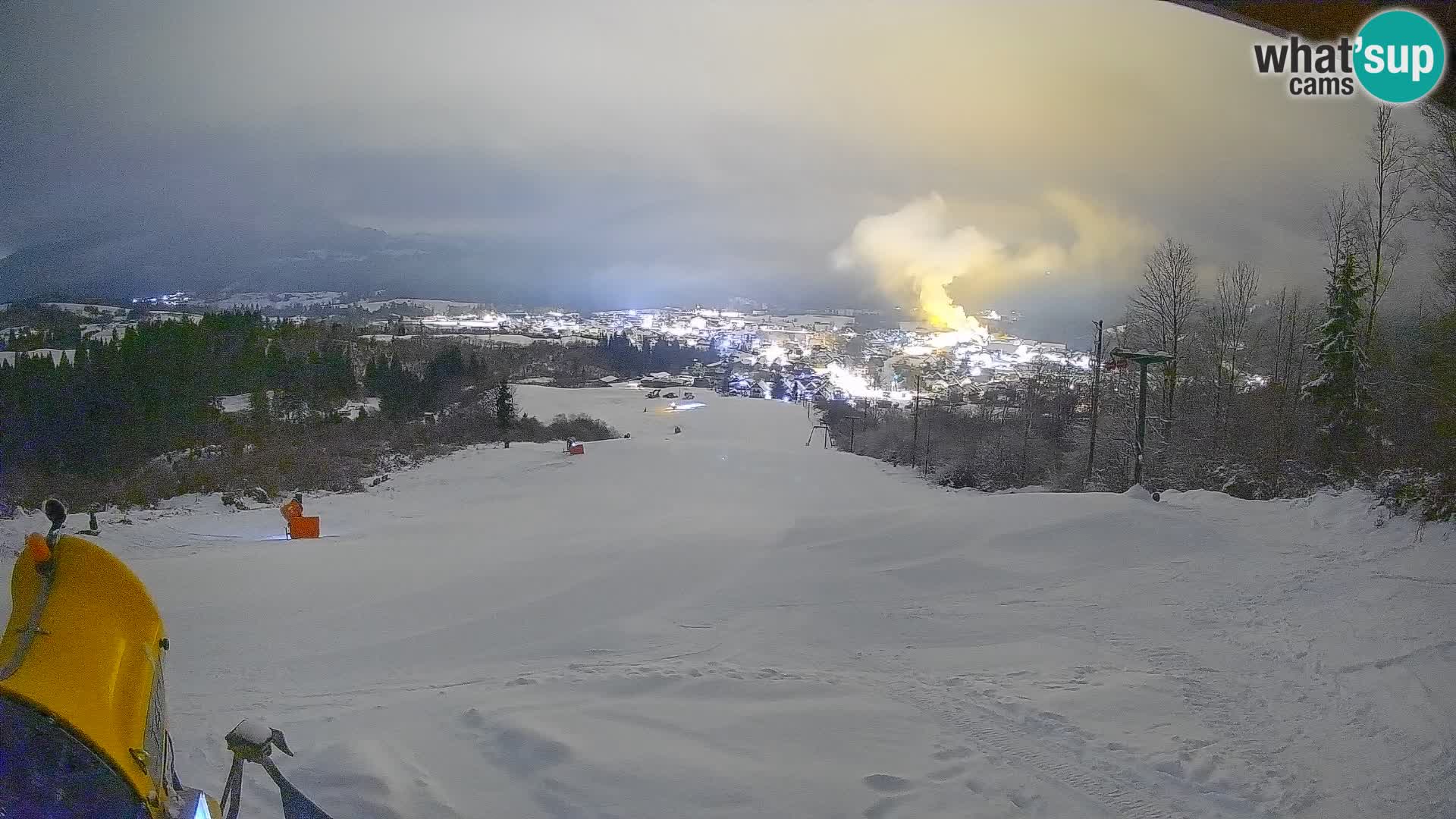 Cámara en vivo Bohinjska Bistrica – Vista en directo desde la estación de esquí Kozji Hrbet