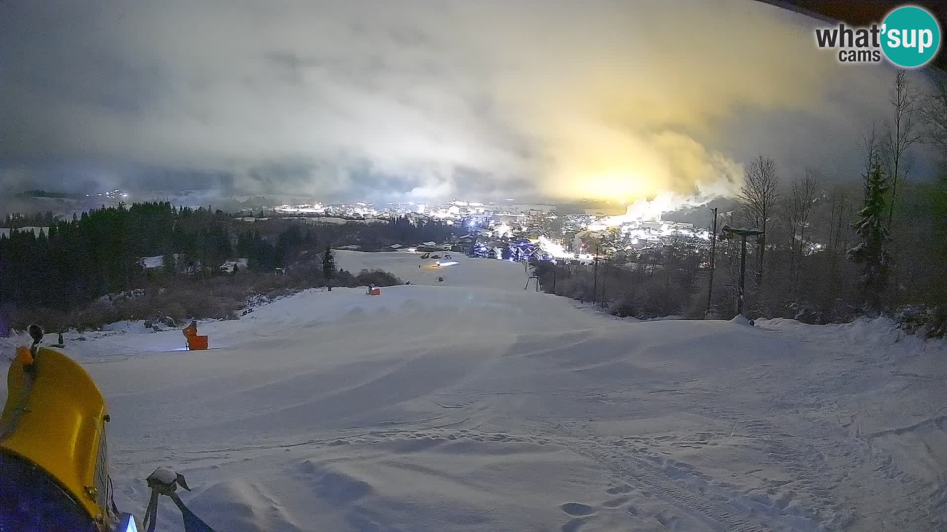 Livekamera Bohinjska Bistrica – Liveblick von der Skistation Kozji Hrbet