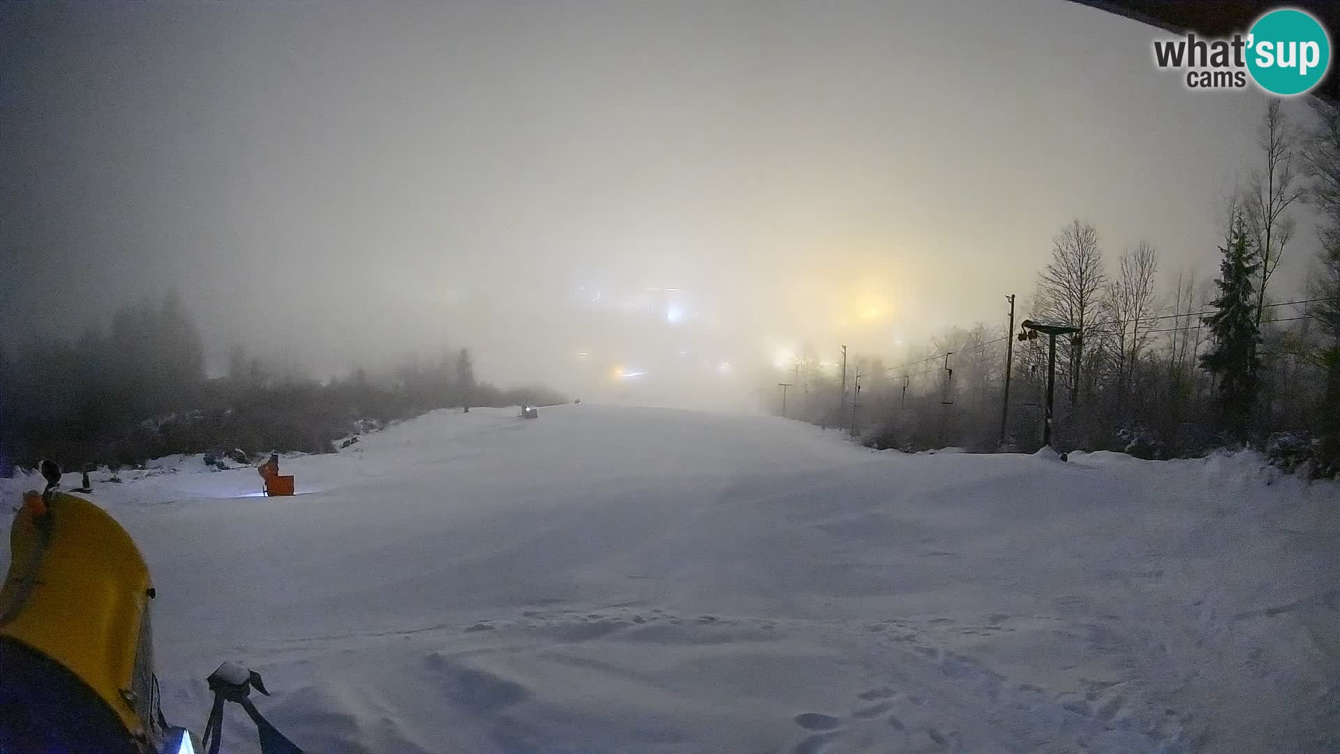 Spletna kamera Bohinjska Bistrica – Pogled v živo s smučišča Kozji Hrbet