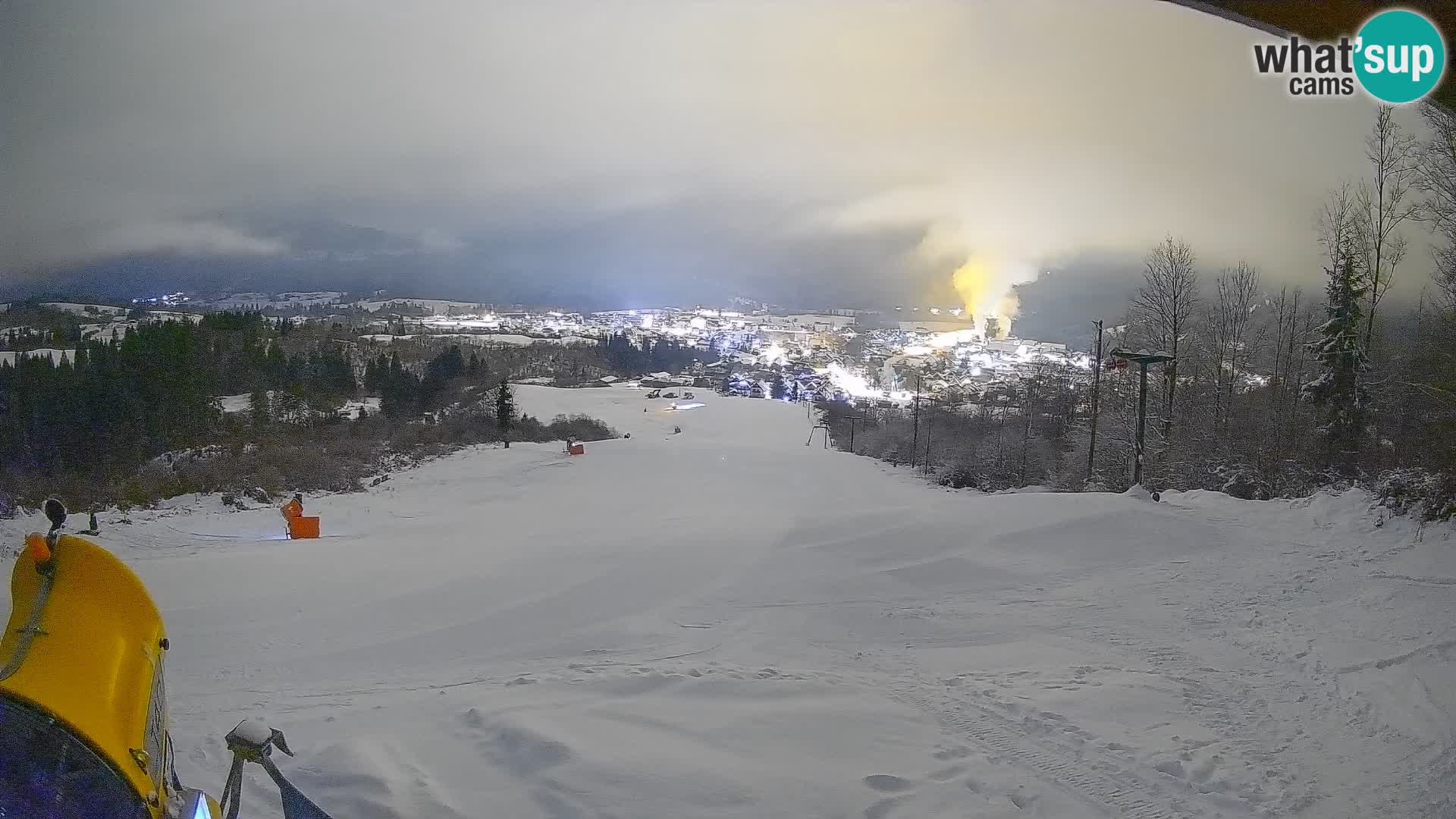 Webcam Bohinjska Bistrica – Live View from Kozji Hrbet Ski Station