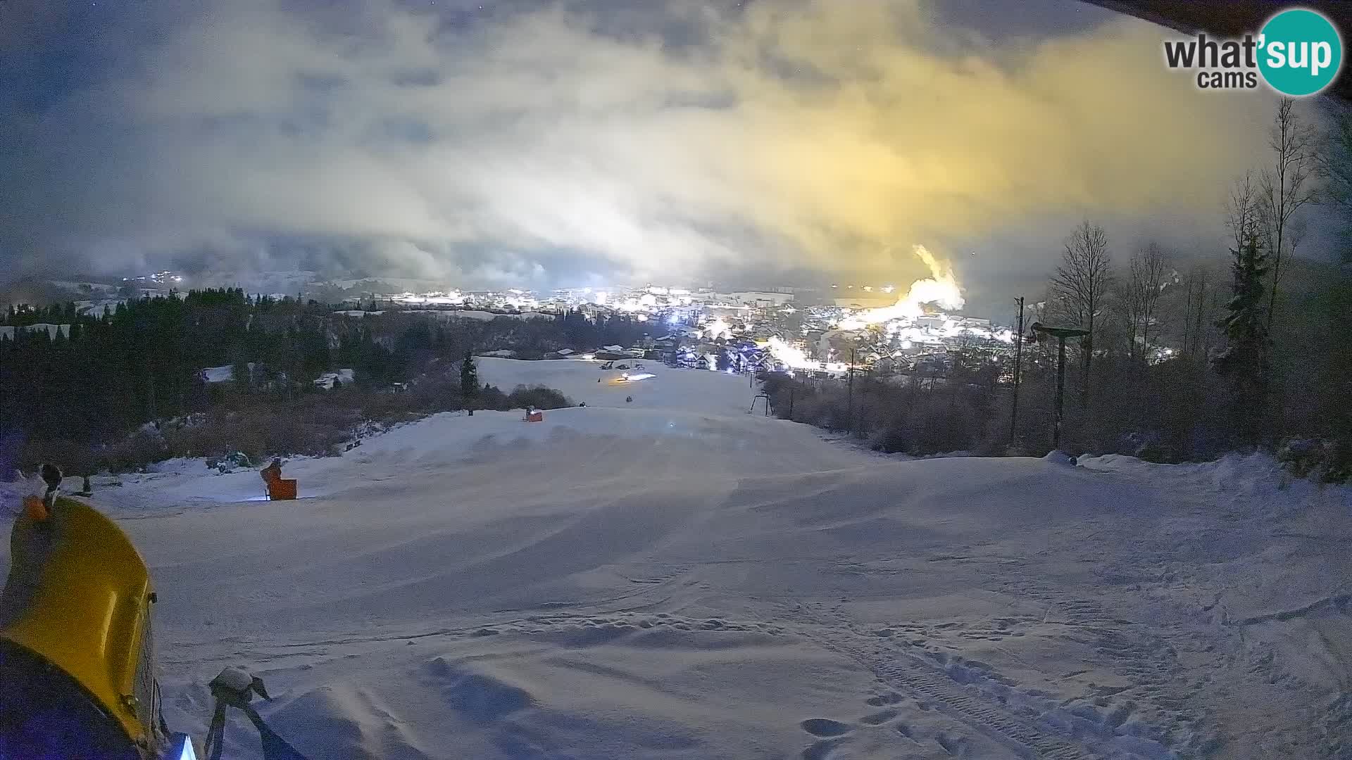 Webcam Bohinjska Bistrica – Live View from Kozji Hrbet Ski Station