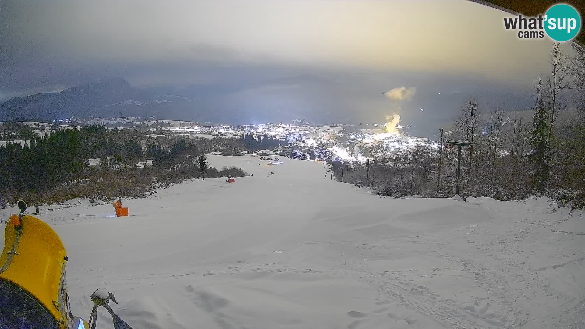 Cámara en vivo Bohinjska Bistrica – Vista en directo desde la estación de esquí Kozji Hrbet