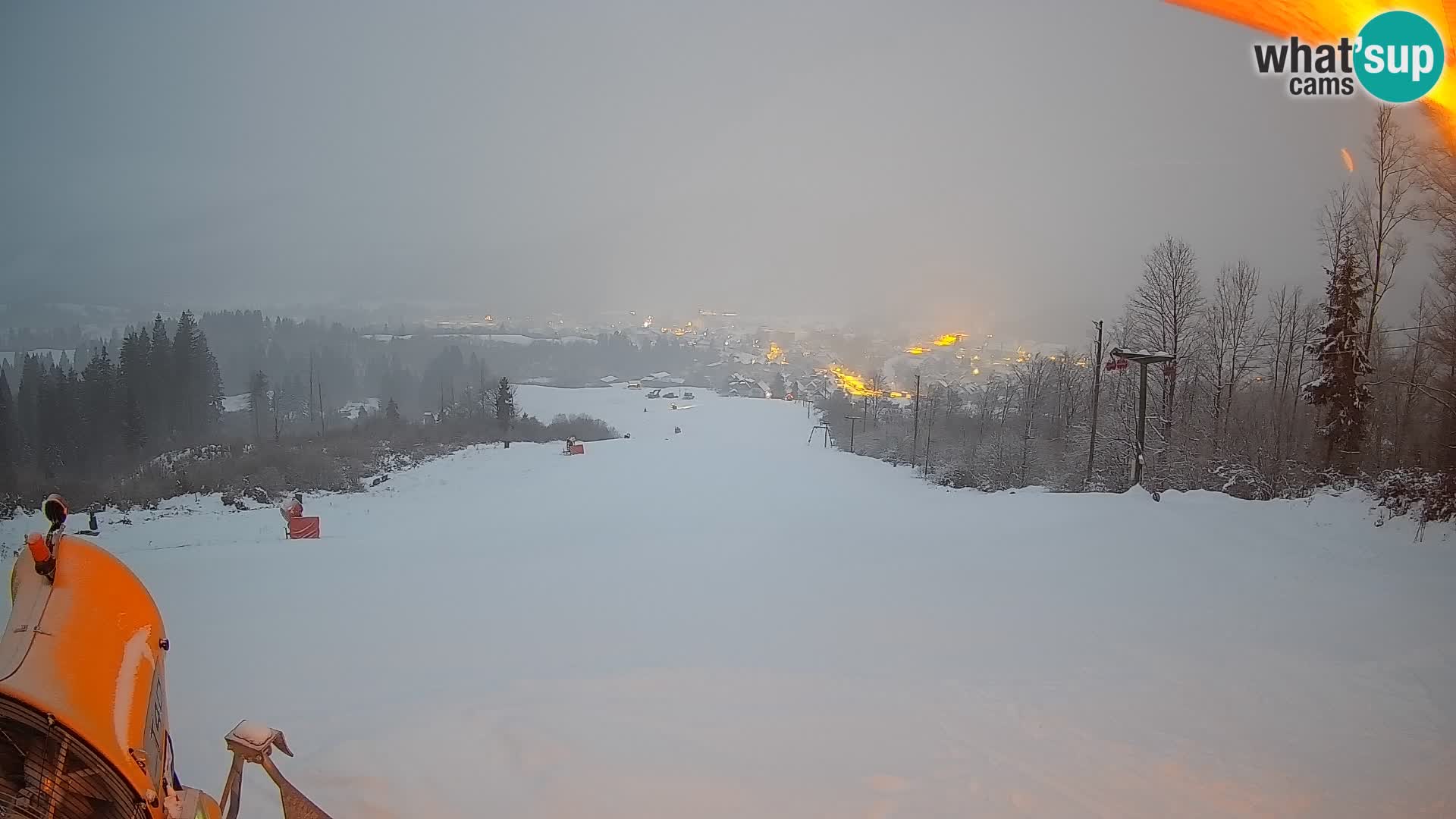 Webcam Bohinjska Bistrica – Live View from Kozji Hrbet Ski Station