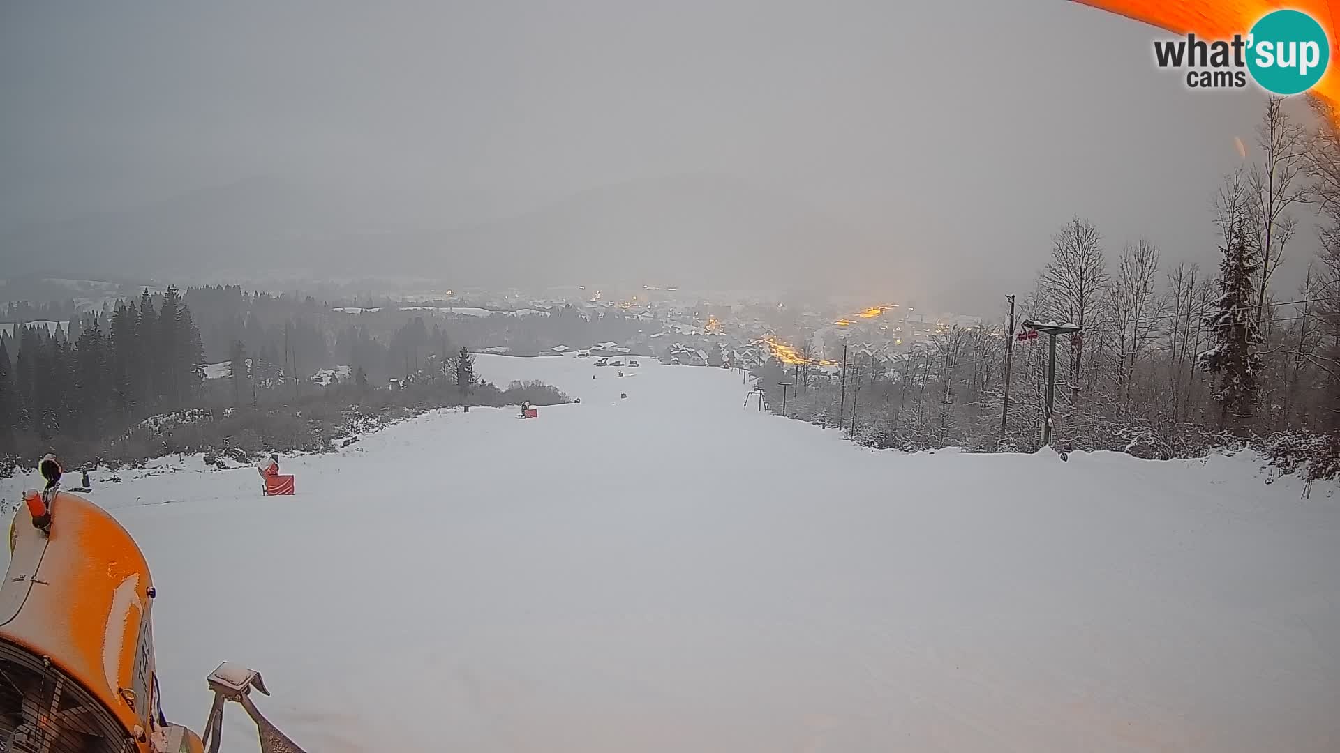 Webcam Bohinjska Bistrica – Live View from Kozji Hrbet Ski Station