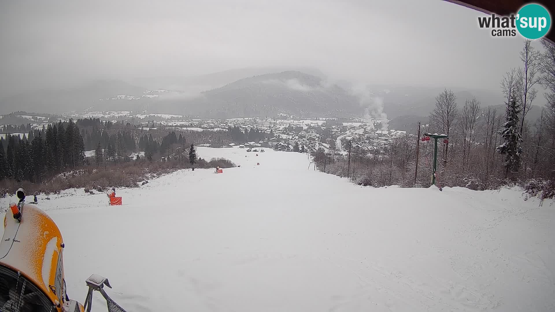 Webcam Bohinjska Bistrica – Vista live dalla stazione sciistica Kozji Hrbet