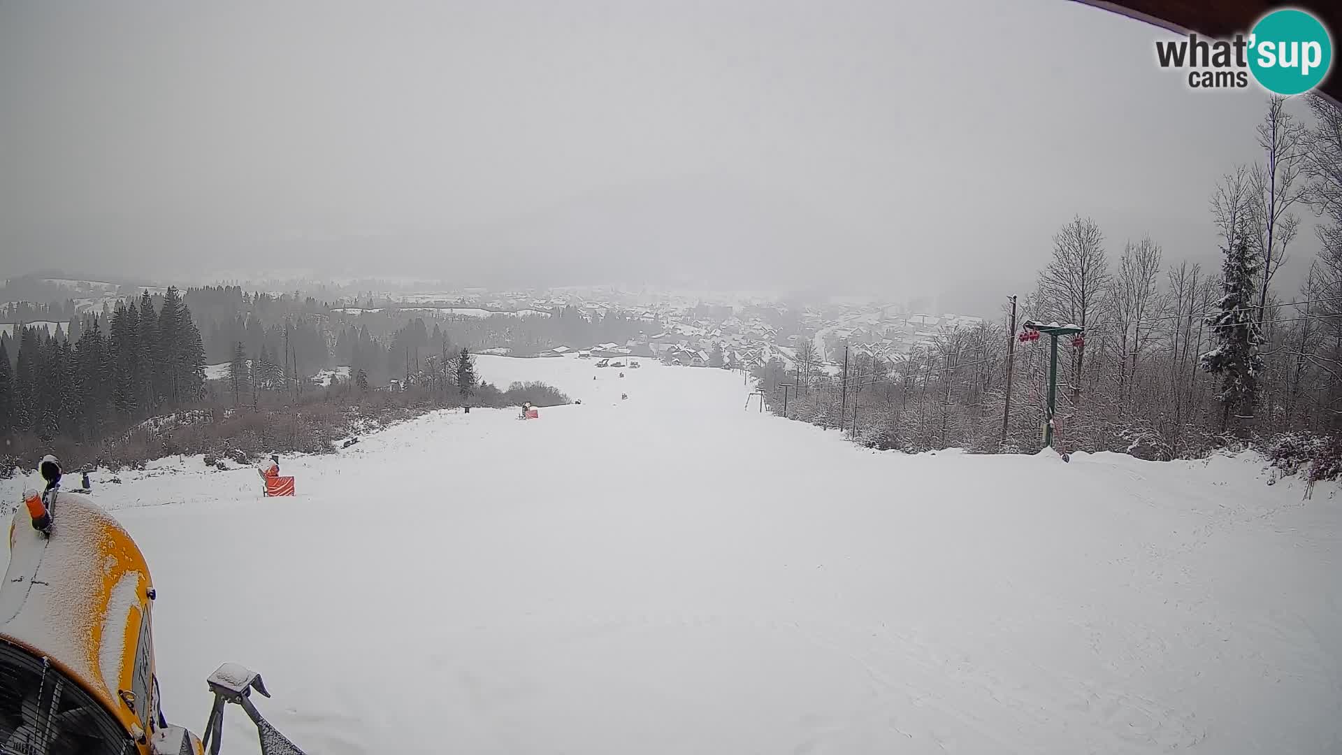 Livekamera Bohinjska Bistrica – Liveblick von der Skistation Kozji Hrbet