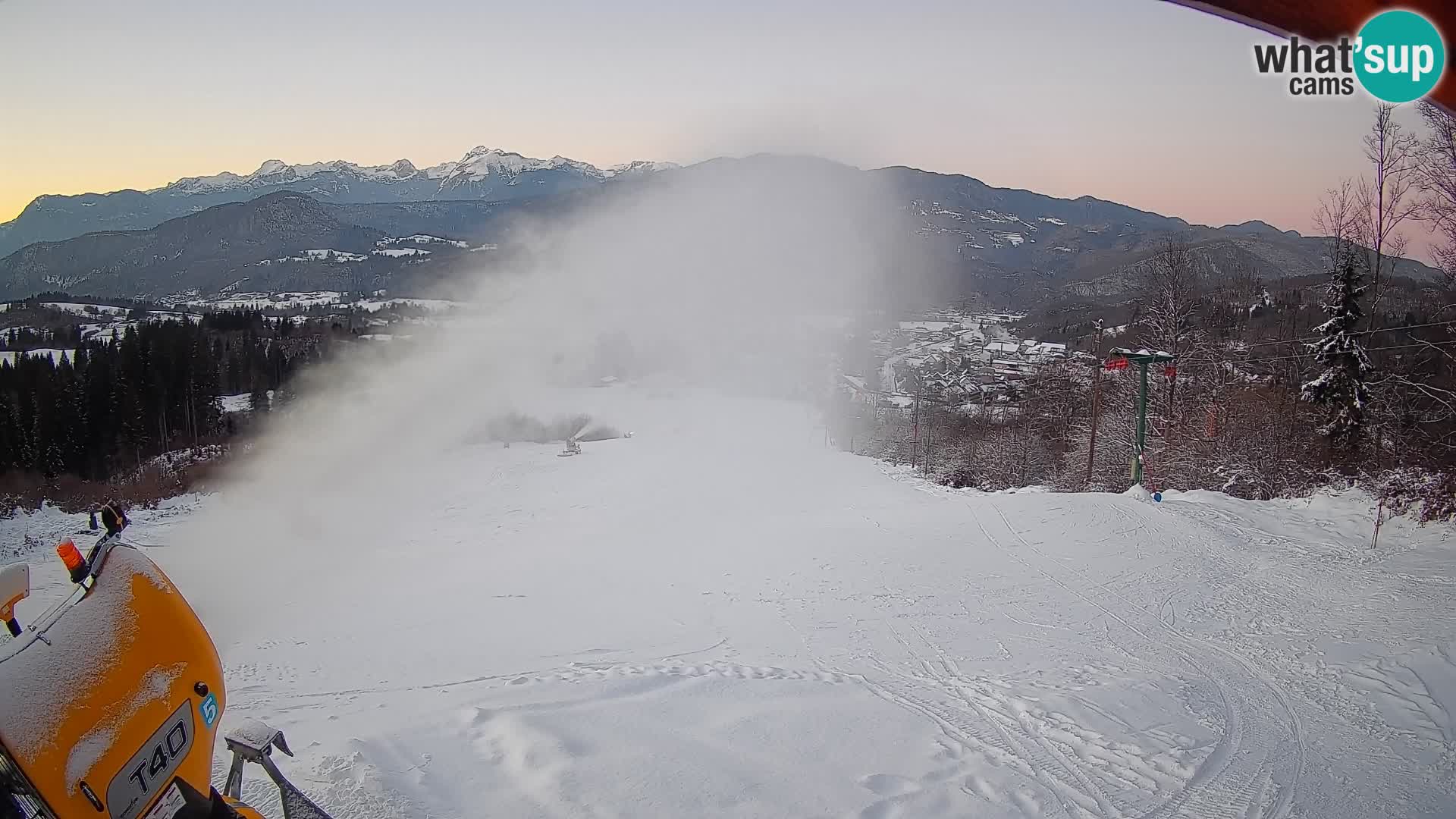 Webcam Bohinjska Bistrica – Vue en direct depuis la station de ski Kozji Hrbet