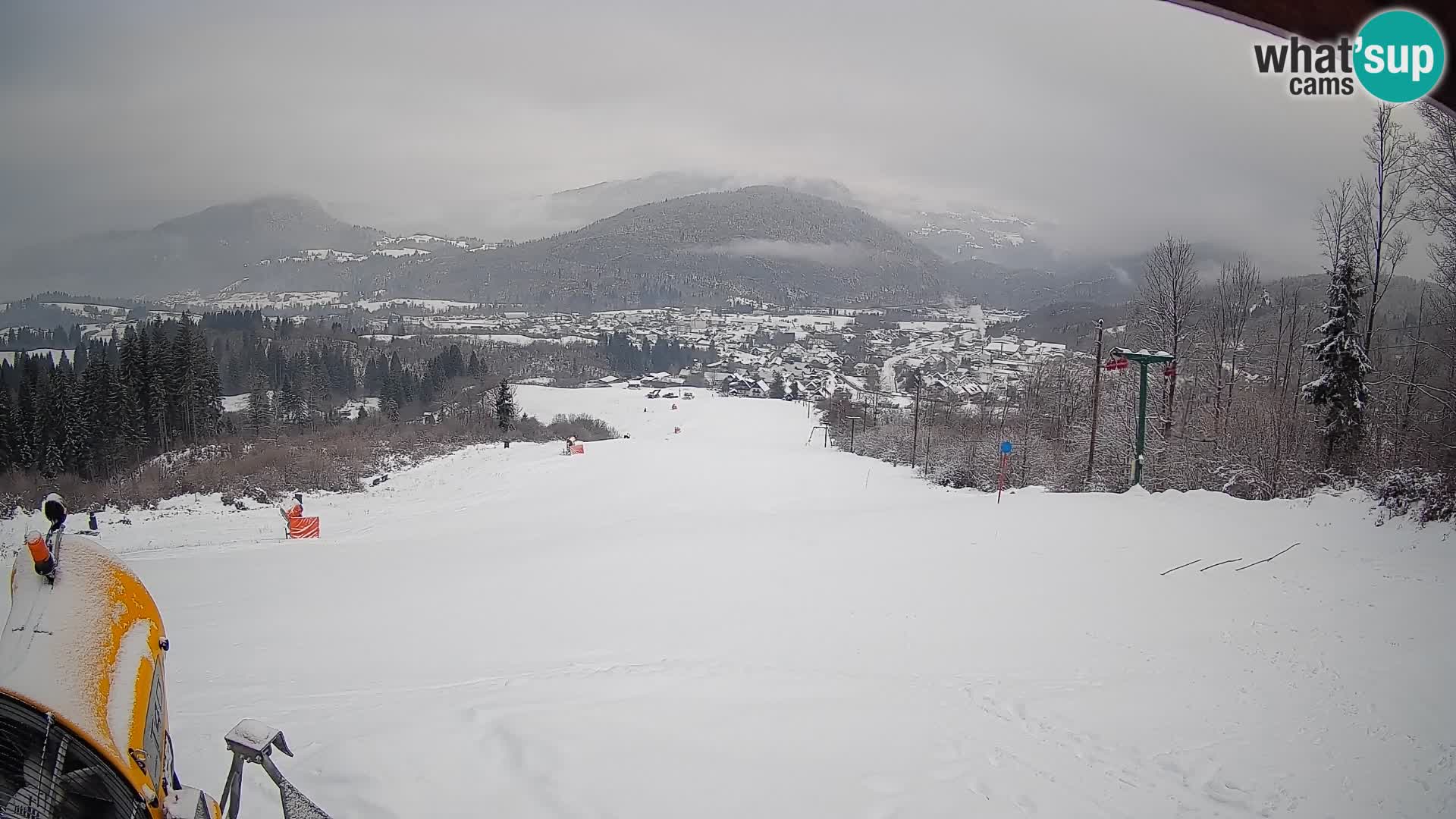 Webcam Bohinjska Bistrica – Vista live dalla stazione sciistica Kozji Hrbet