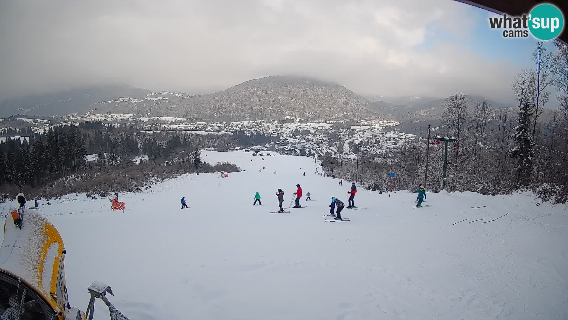 Livekamera Bohinjska Bistrica – Liveblick von der Skistation Kozji Hrbet