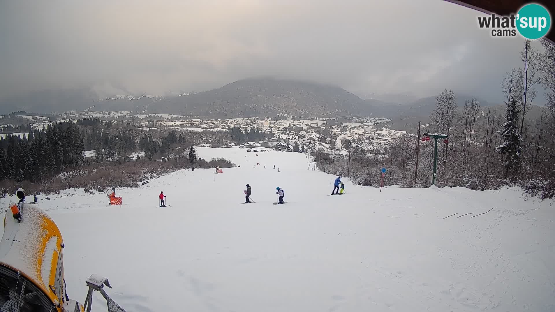 Webcam Bohinjska Bistrica – Live View from Kozji Hrbet Ski Station