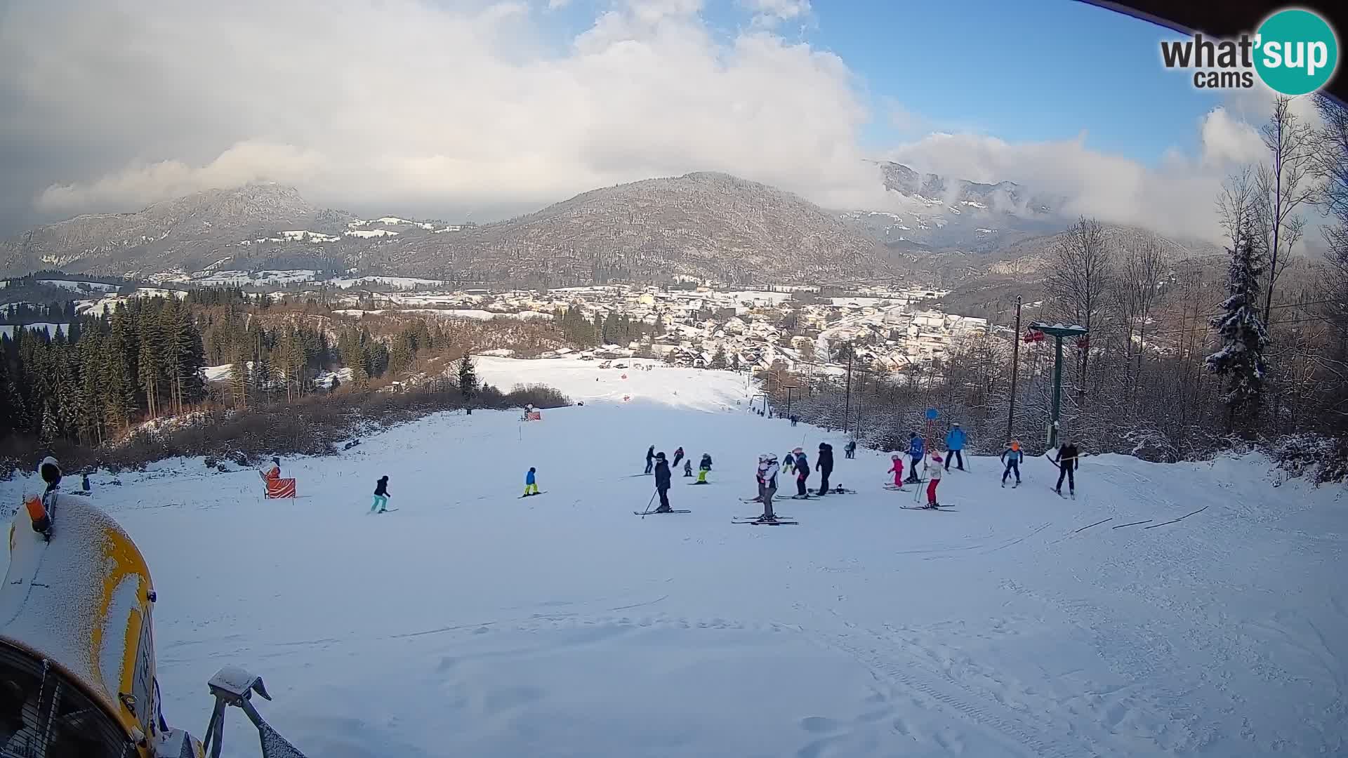 Webcam Bohinjska Bistrica – Vista live dalla stazione sciistica Kozji Hrbet