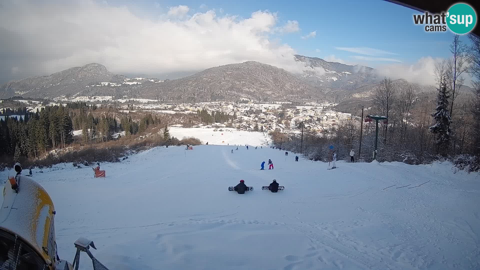 Webcam Bohinjska Bistrica – Live View from Kozji Hrbet Ski Station