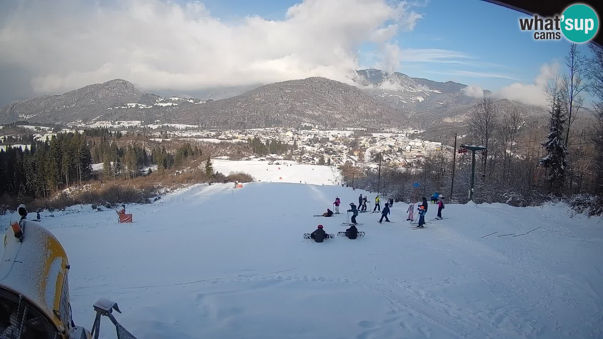Livekamera Bohinjska Bistrica – Liveblick von der Skistation Kozji Hrbet