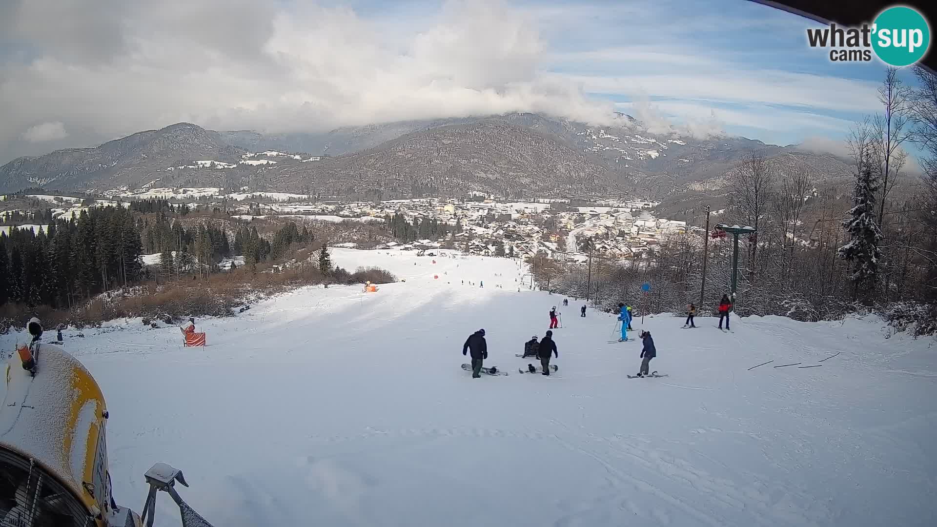 Webcam Bohinjska Bistrica – Vista live dalla stazione sciistica Kozji Hrbet