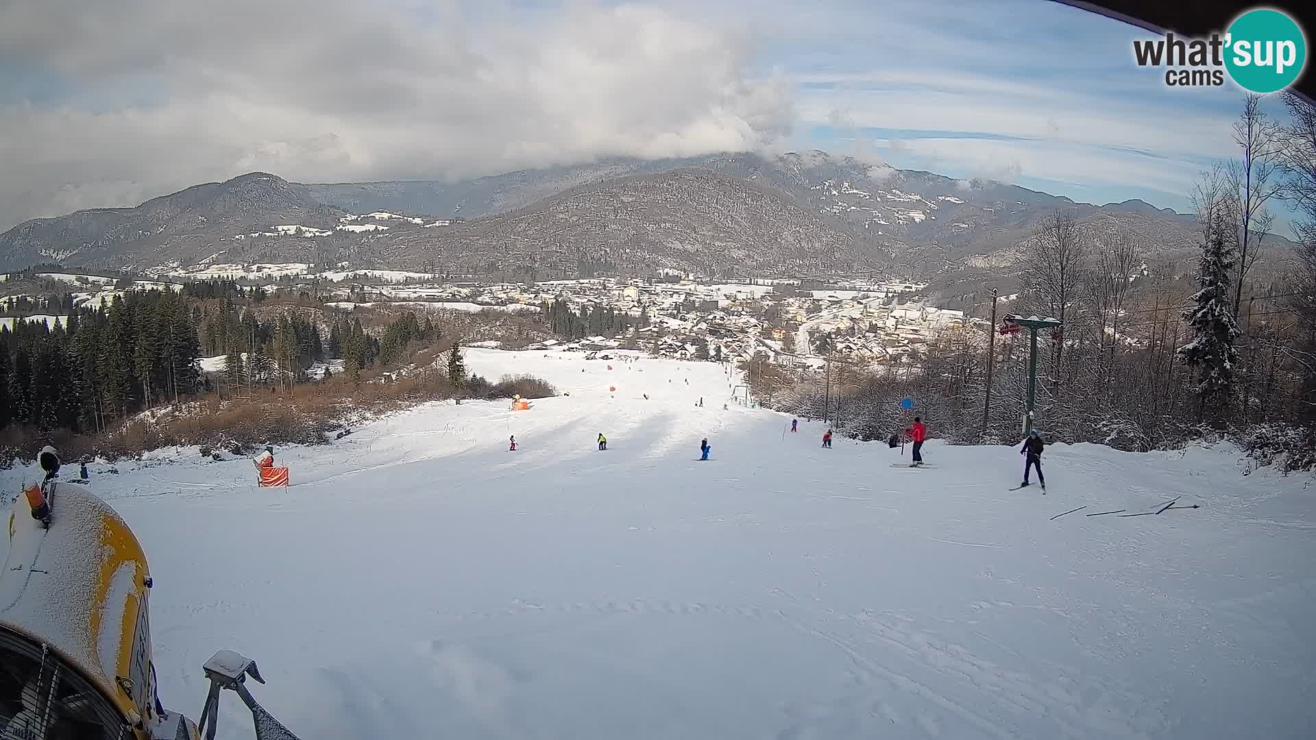 Spletna kamera Bohinjska Bistrica – Pogled v živo s smučišča Kozji Hrbet