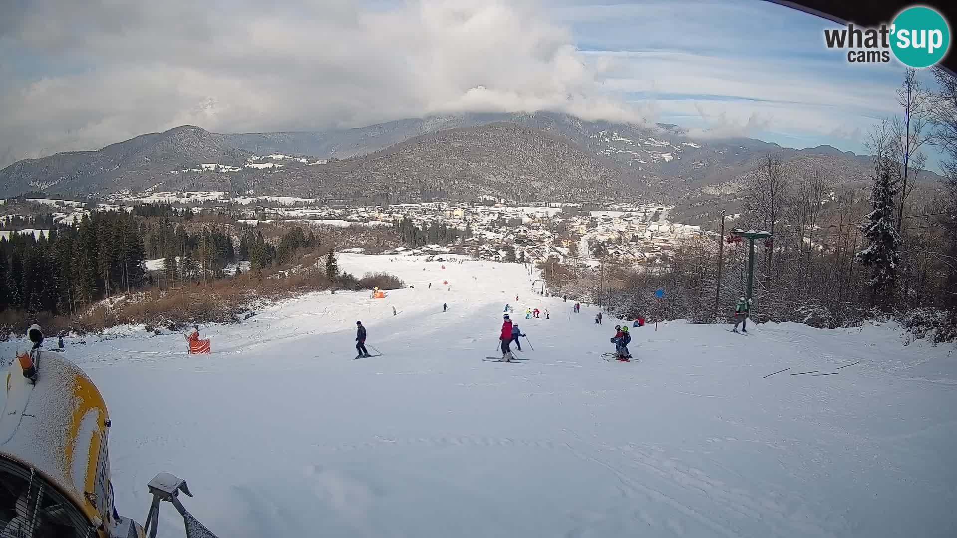 Webcam Bohinjska Bistrica – Vista live dalla stazione sciistica Kozji Hrbet