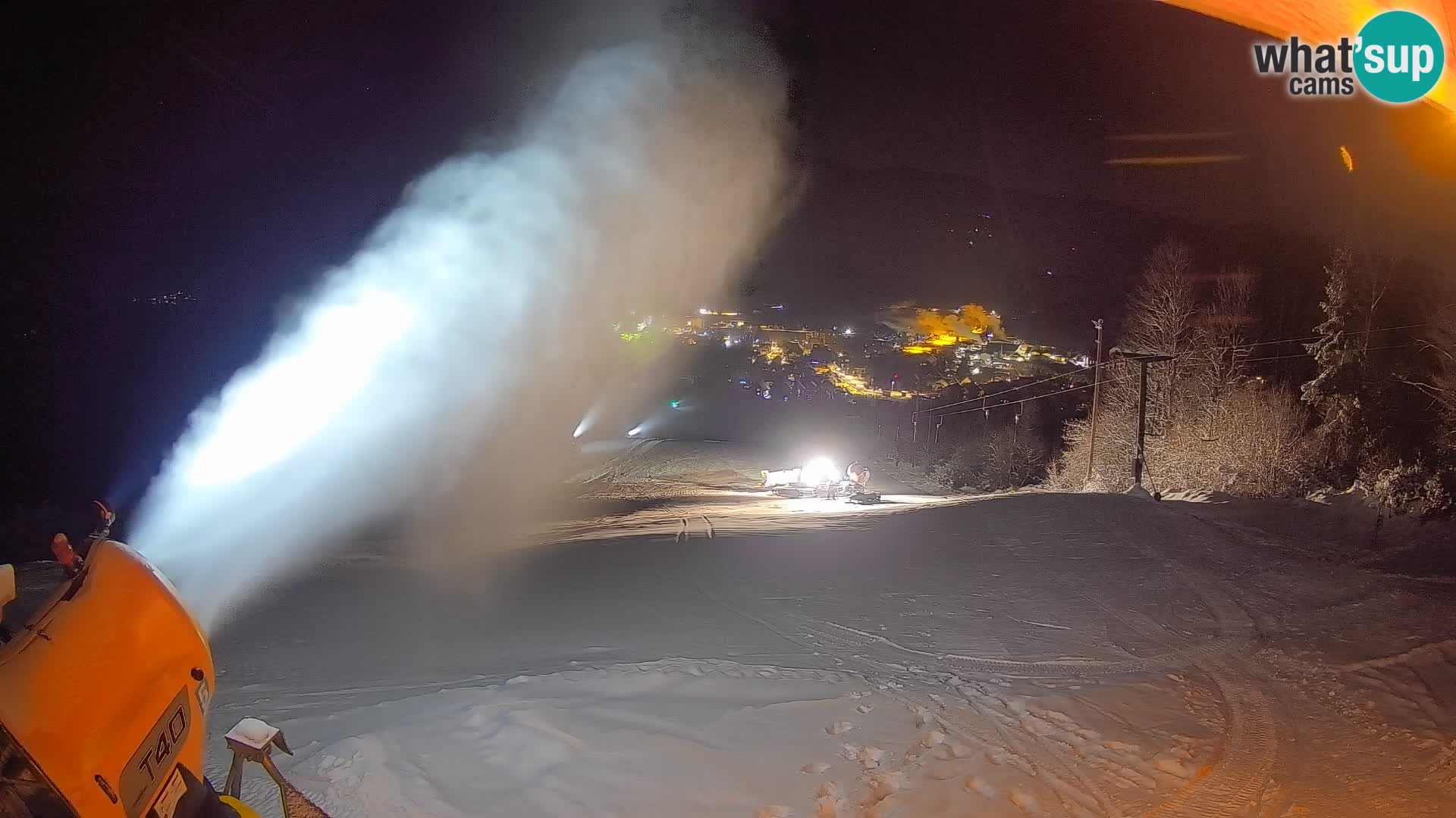 Webcam Bohinjska Bistrica – Vue en direct depuis la station de ski Kozji Hrbet