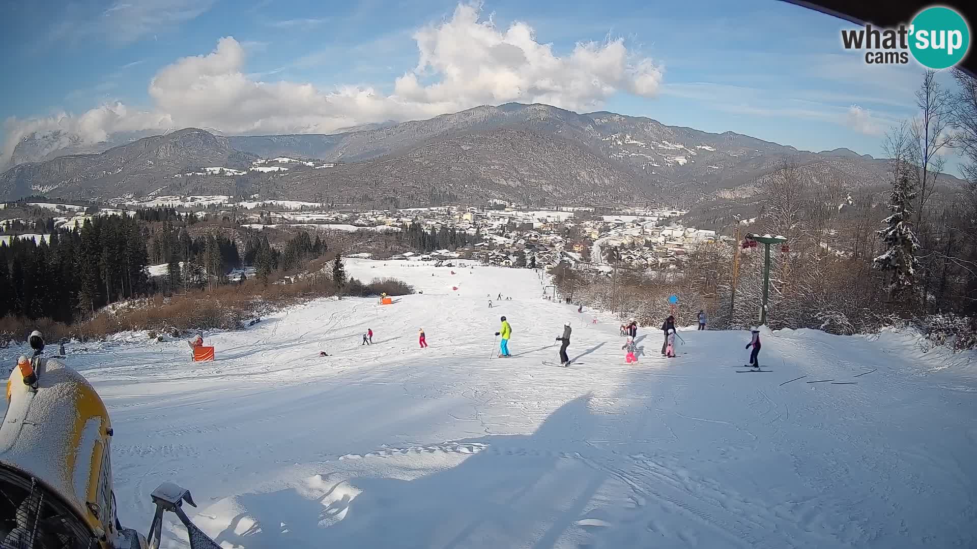Livekamera Bohinjska Bistrica – Liveblick von der Skistation Kozji Hrbet