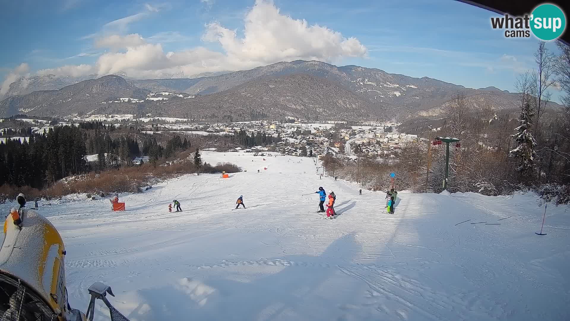 Webcam Bohinjska Bistrica – Live View from Kozji Hrbet Ski Station
